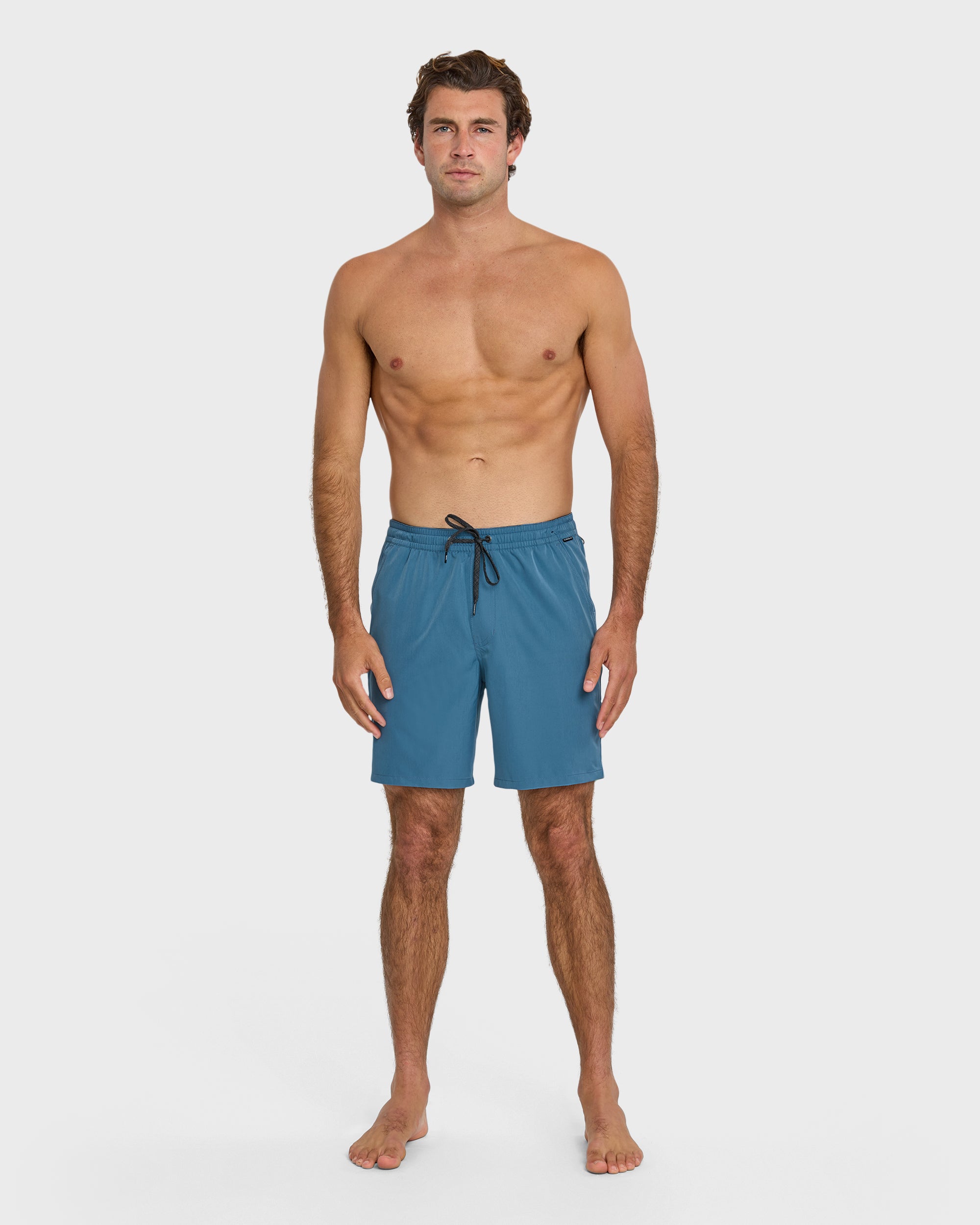 Taxer Amphibian 18 Hybrid Shorts - Copen Blue - Image 3