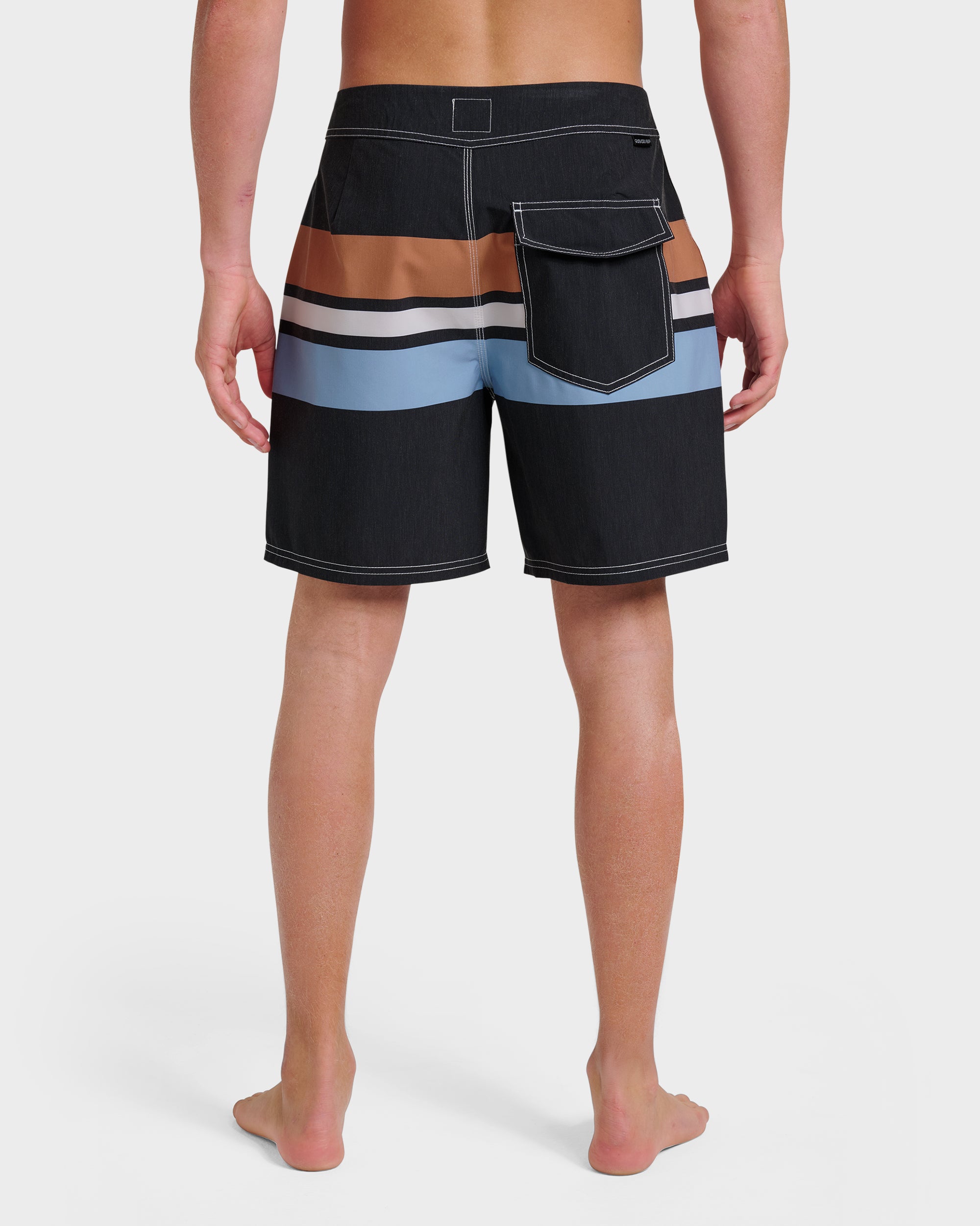 Original Straight Leg 18 Boardshorts - Black - Image 2