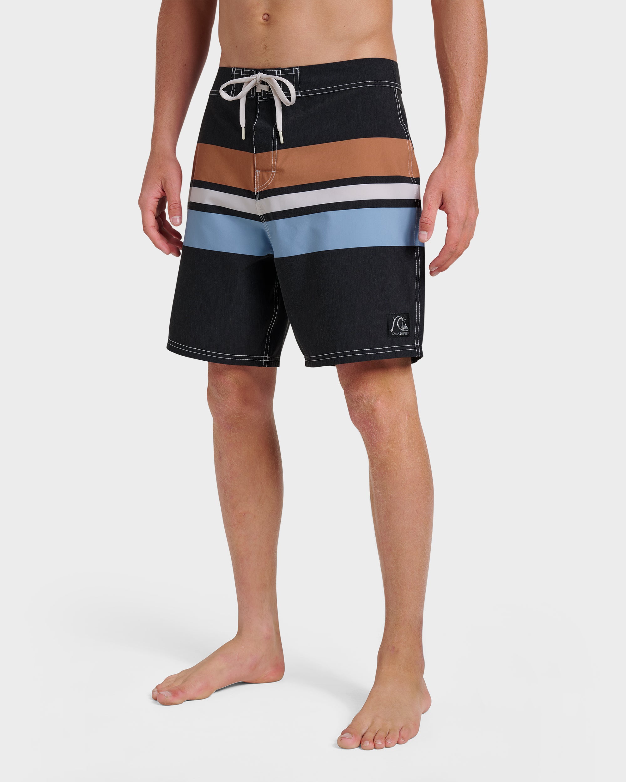 Original Straight Leg 18 Boardshorts - Black - Image 3