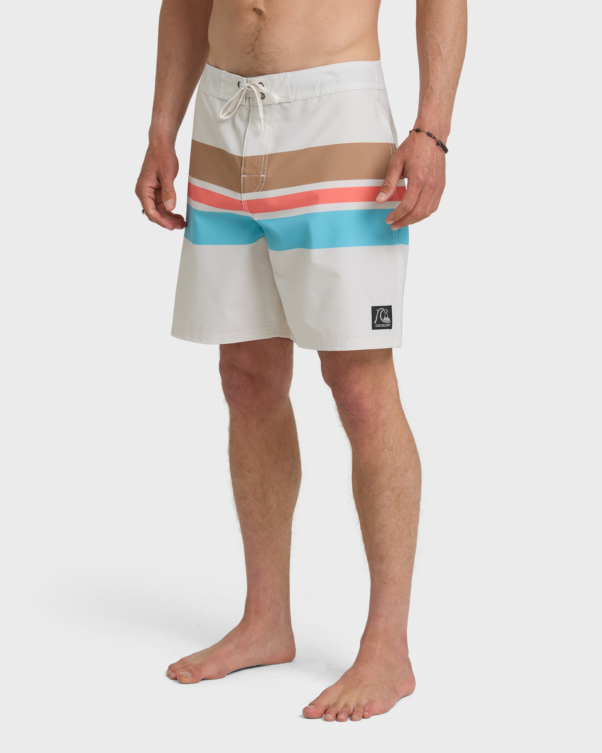 Original Straight Leg 18 Boardshorts - Bone White - Image 4