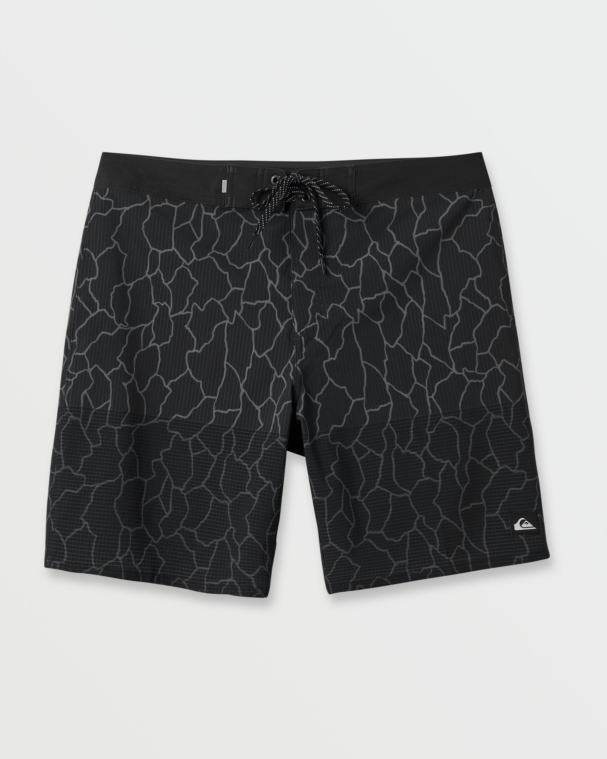 Highline Straight Leg 19 Boardshorts - Black