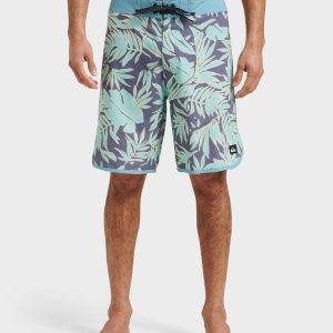 Highline Scallop 19 Boardshorts - Aqua Sky