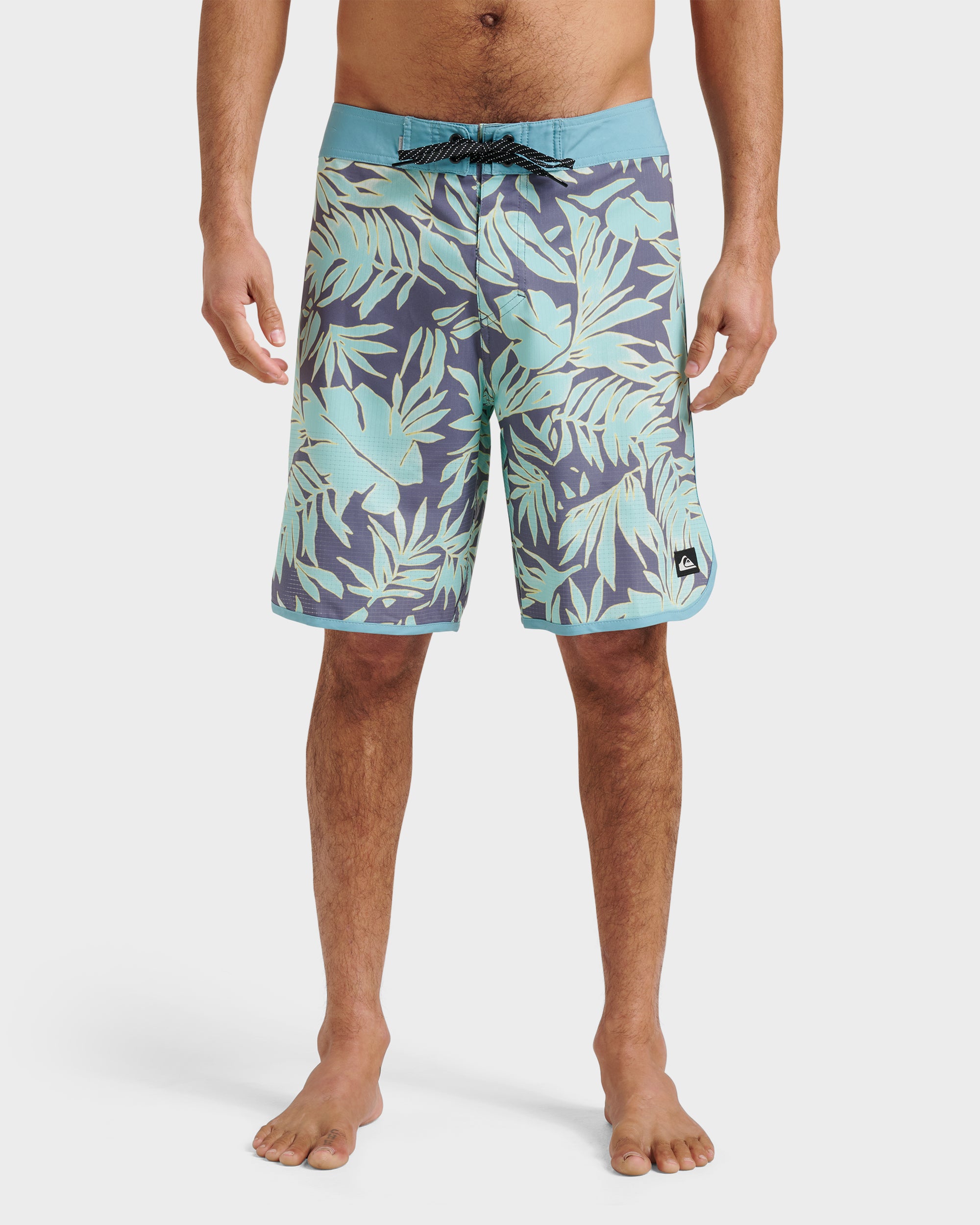 Highline Scallop 19 Boardshorts - Aqua Sky