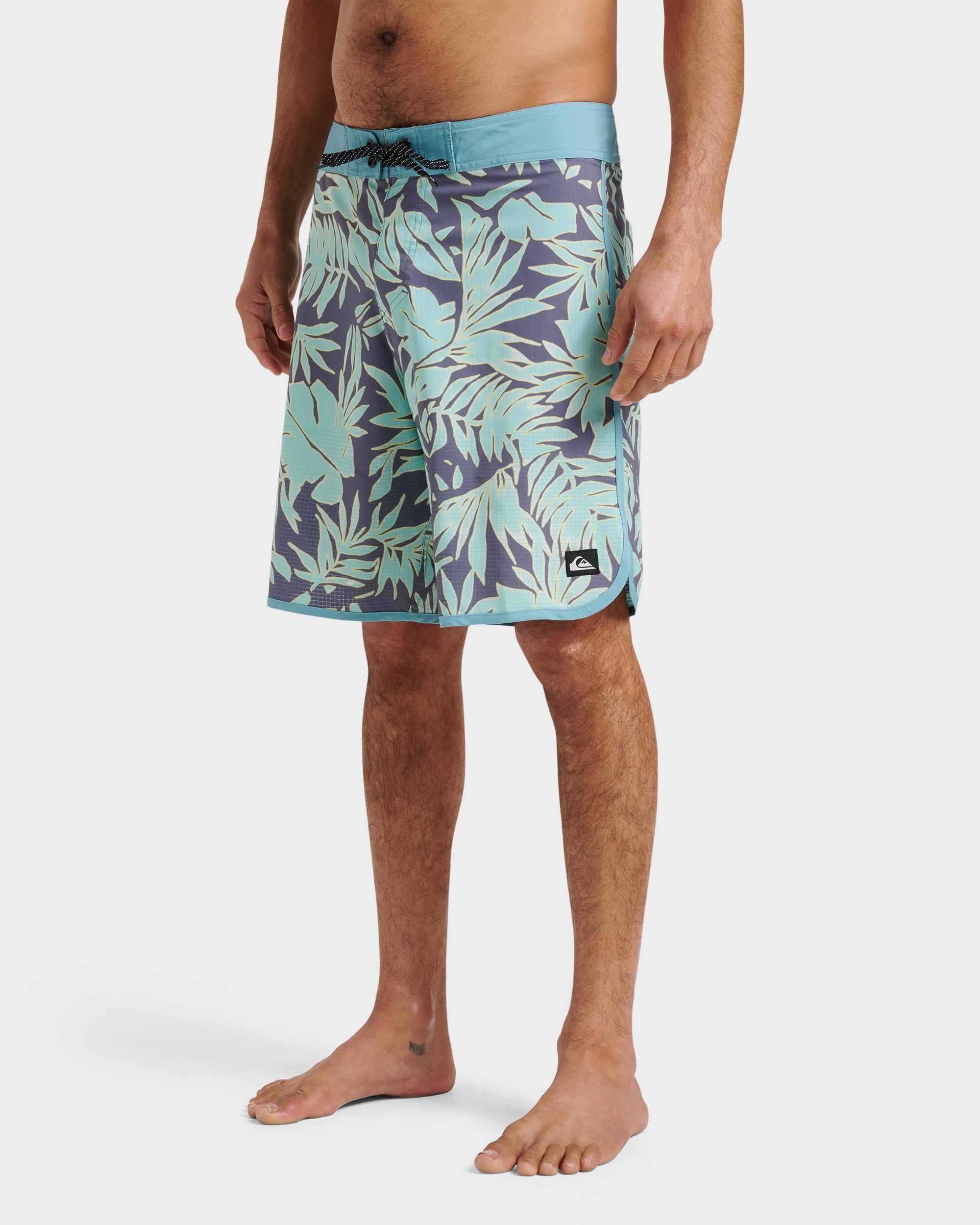 Highline Scallop 19 Boardshorts - Aqua Sky - Image 3