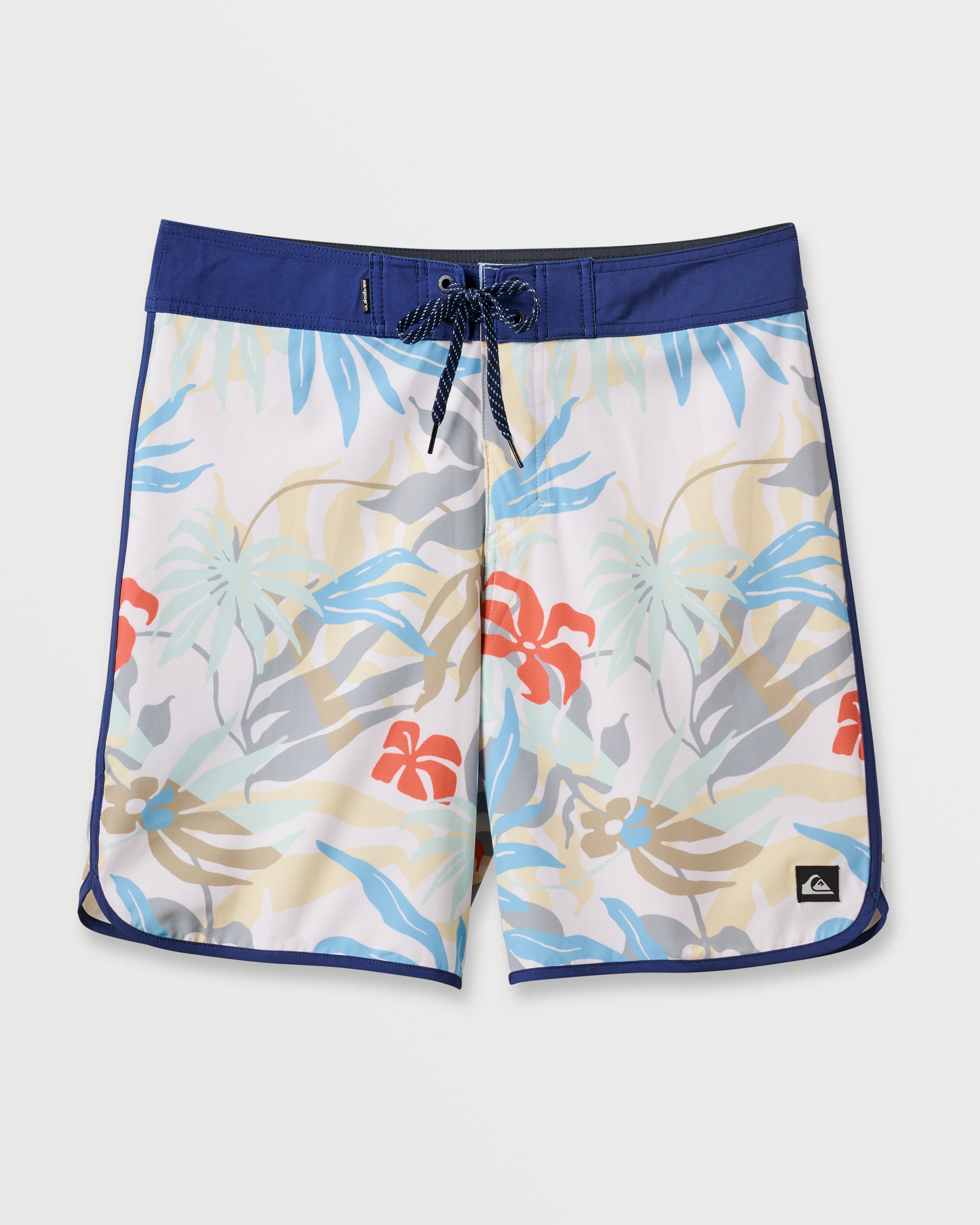 Surfsilk Scallop 19 Boardshorts - Off White