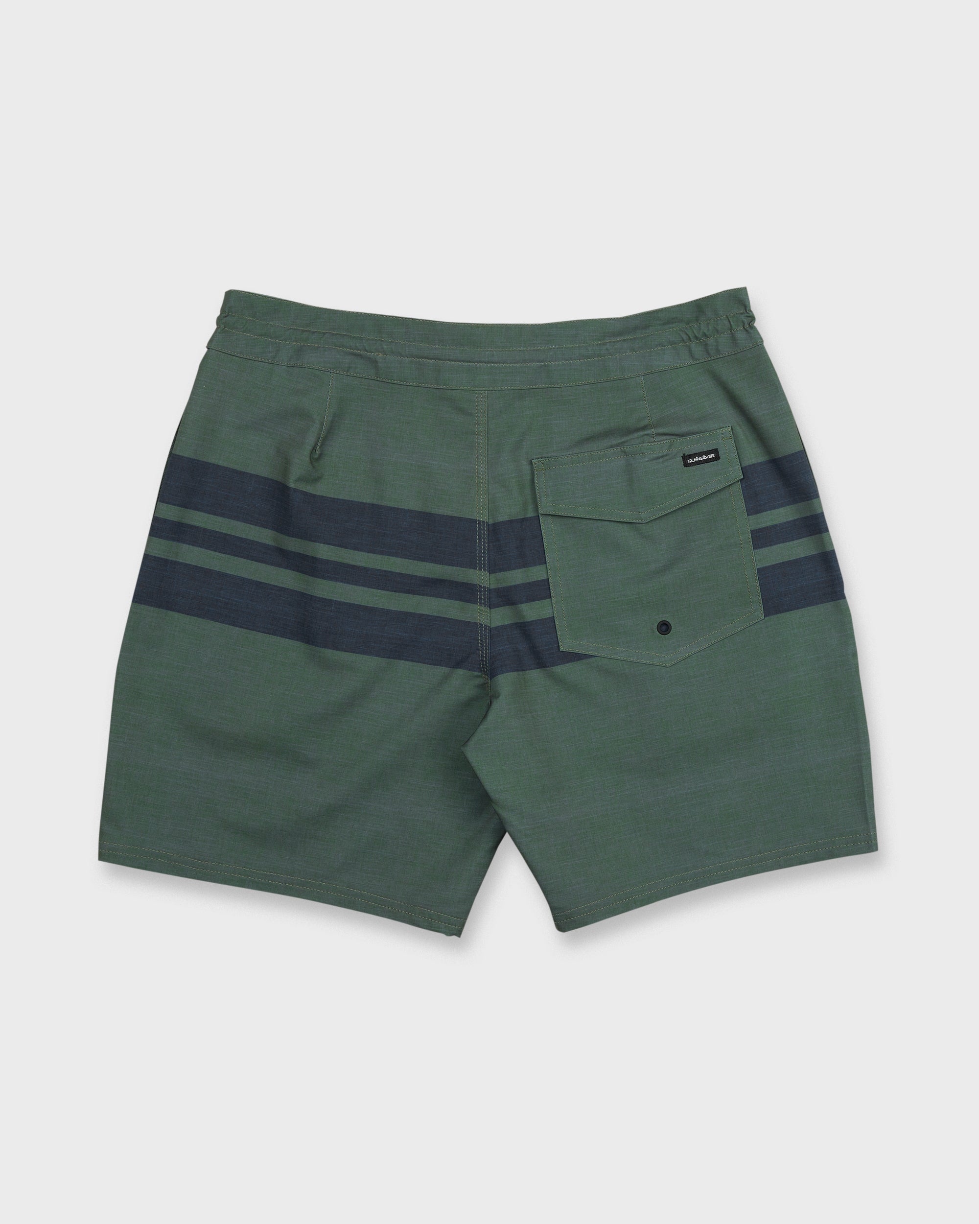 Surfsilk Street Trunk Stripe 18 Boardshorts - Grape Leaf - Image 7
