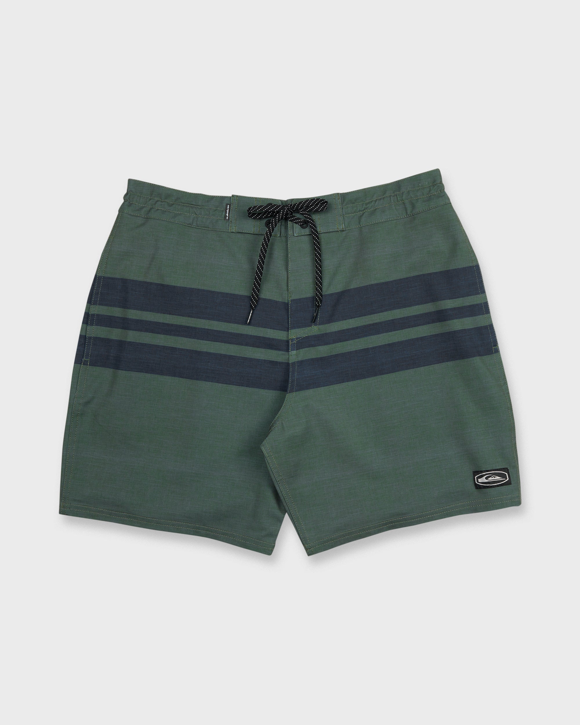 Surfsilk Street Trunk Stripe 18 Boardshorts - Grape Leaf - Image 6