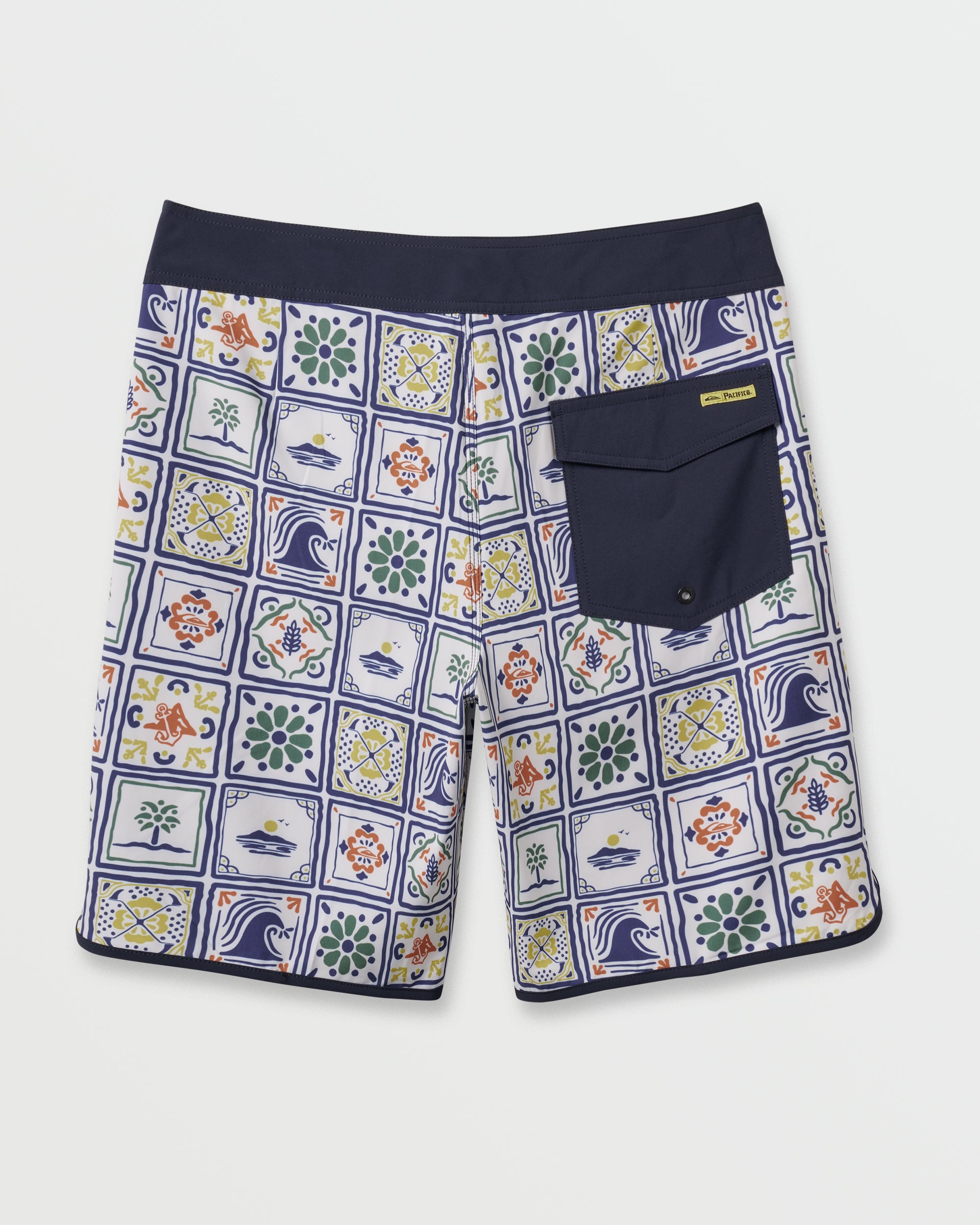 Quiksilver x Pacifico Scallop 19 Boardshorts - White - Image 3