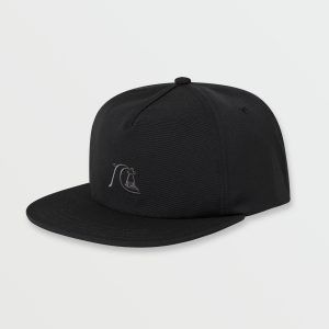 DNA Bubble Snapback Hat - Black