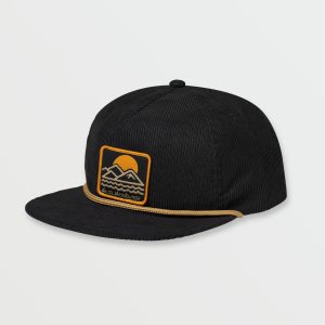 Steer Clear Snapback Hat - Black
