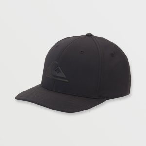 Amped Up Flexifit Hat - True Black