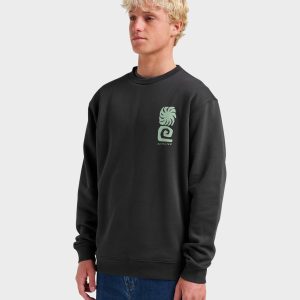 Graphic Crewneck Sweatshirt - Phantom