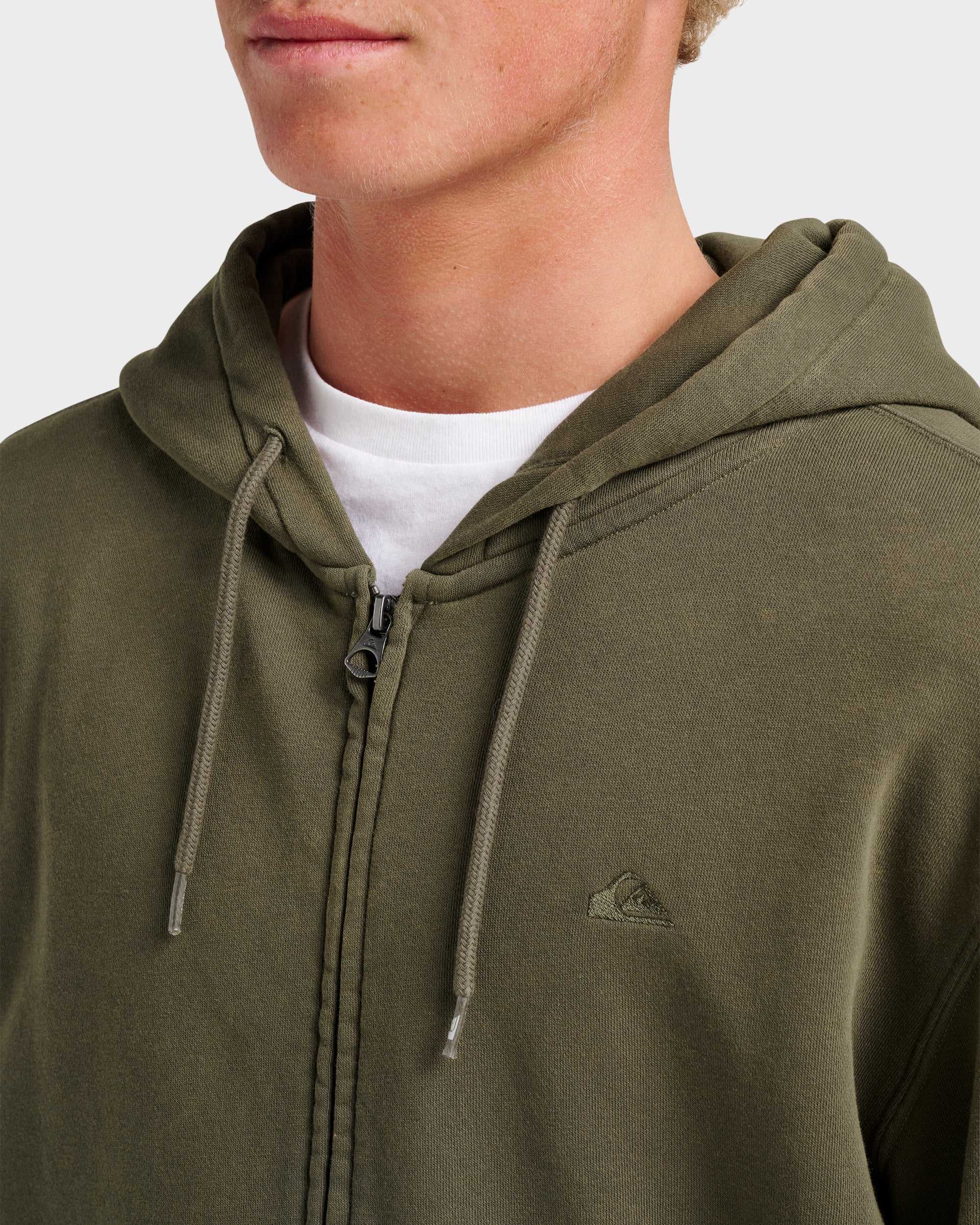 Saltwater Full Zip Hoodie - Grape Leaf - Image 4