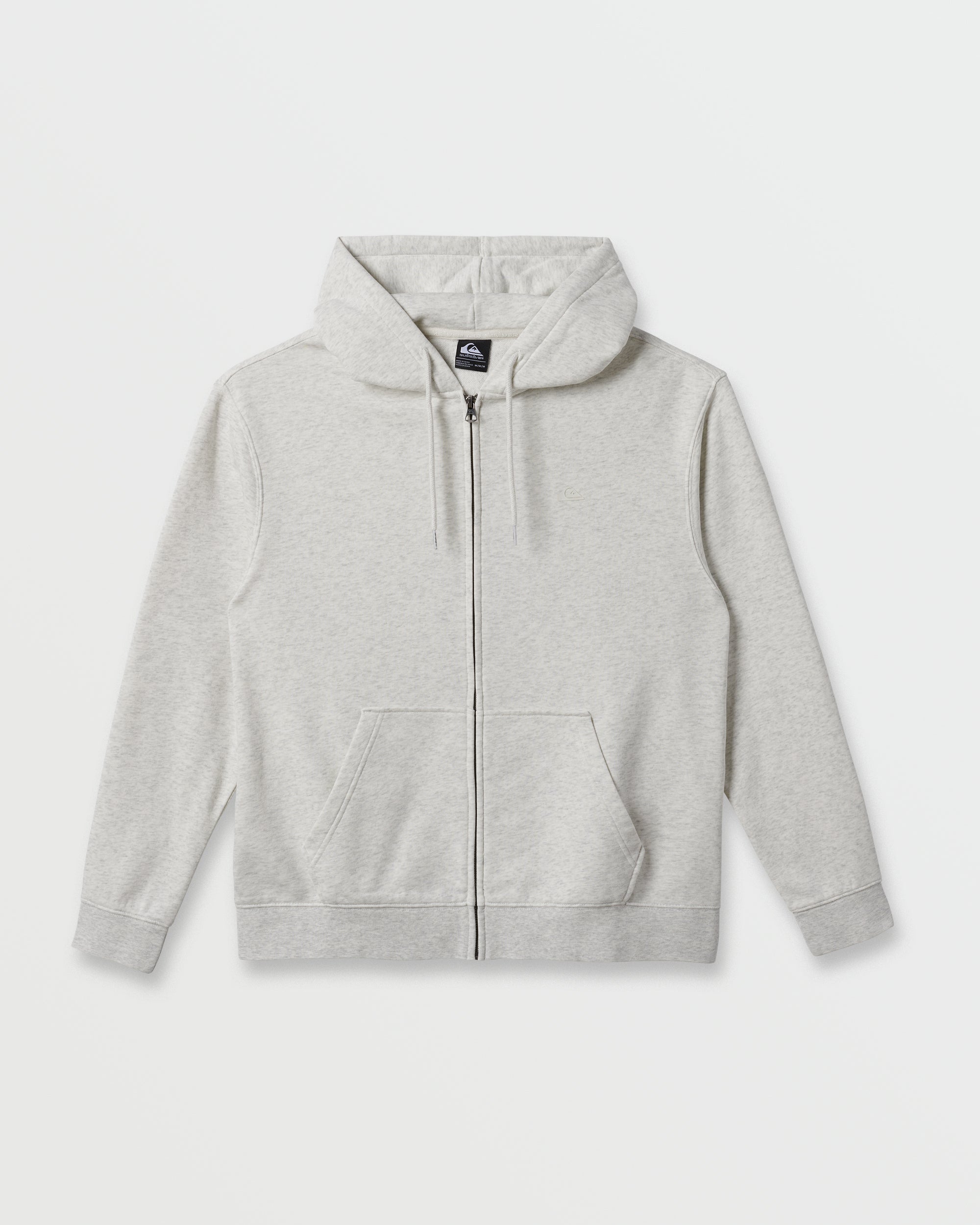 Saltwater Full Zip Hoodie - White Heather