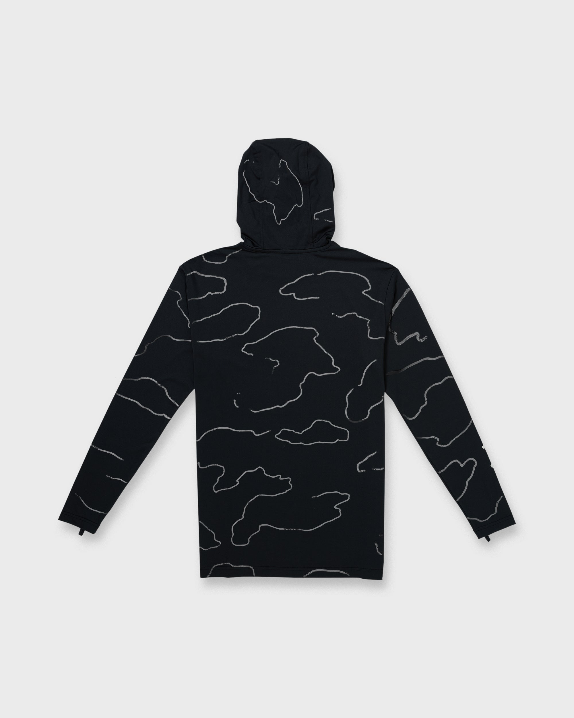 Everyday Hooded Surf Tee - Black - Image 4
