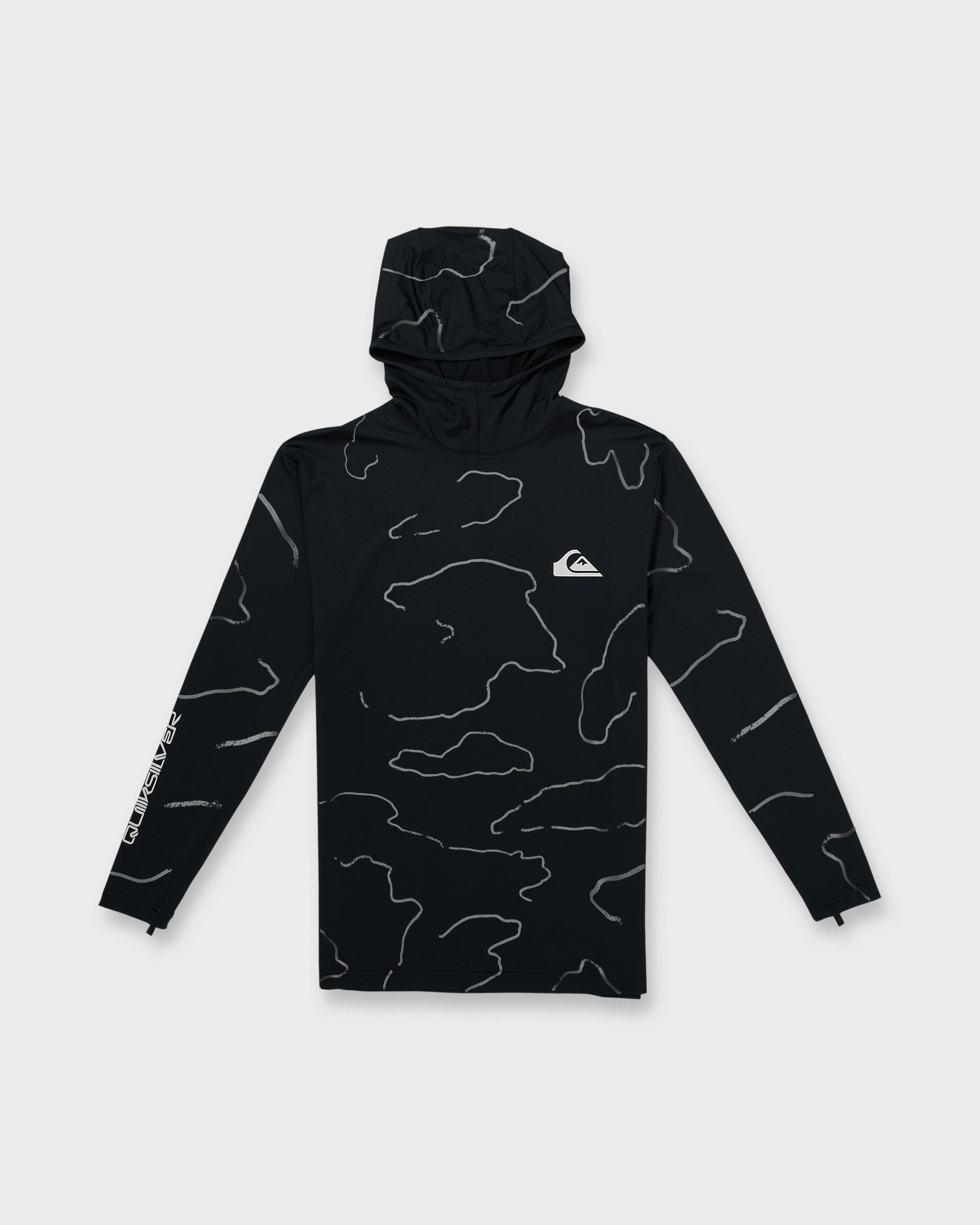 Everyday Hooded Surf Tee - Black - Image 3