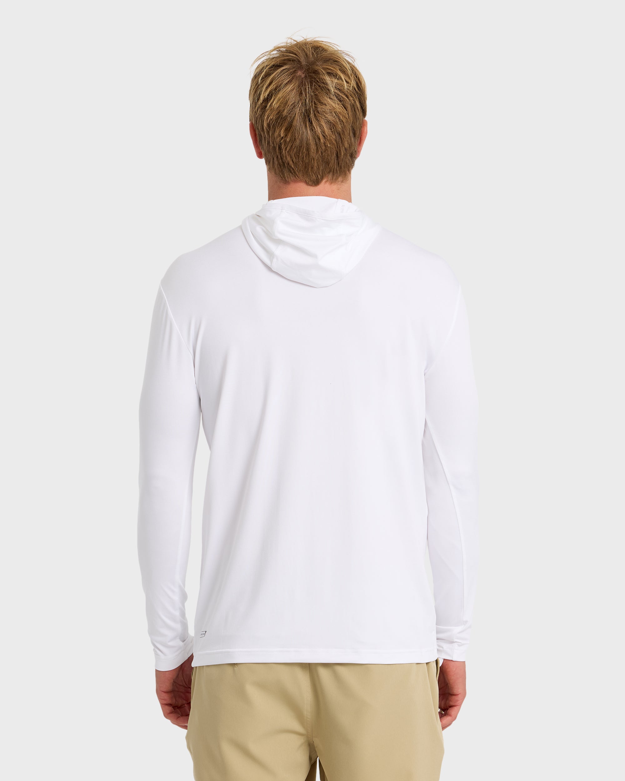 Everyday Hooded Surf Tee - White - Image 2