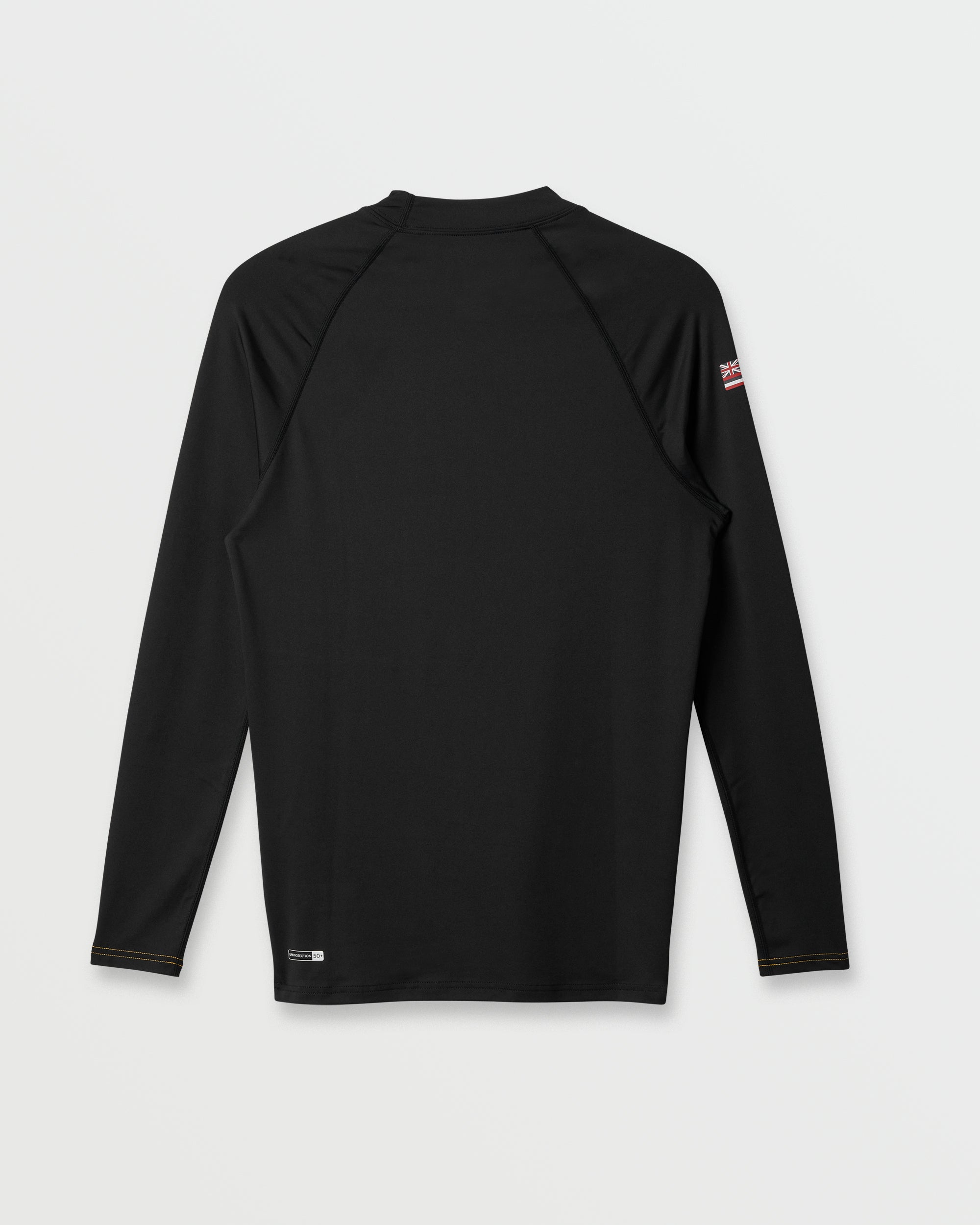 Hawaii UPF 50 Long Sleeve Surf Tee - Black - Image 2