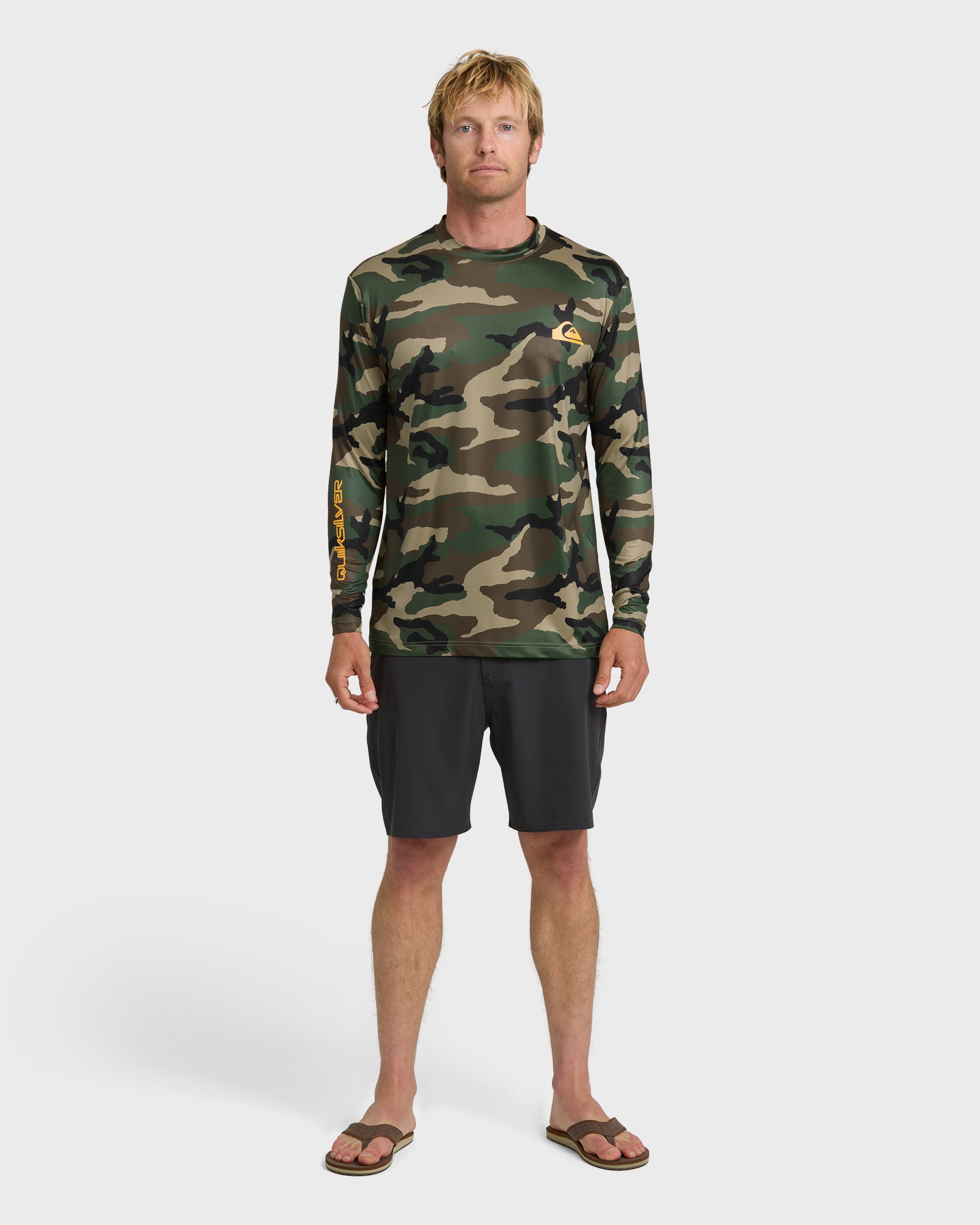 Everyday Long Sleeve Surf Tee - Camo - Image 3