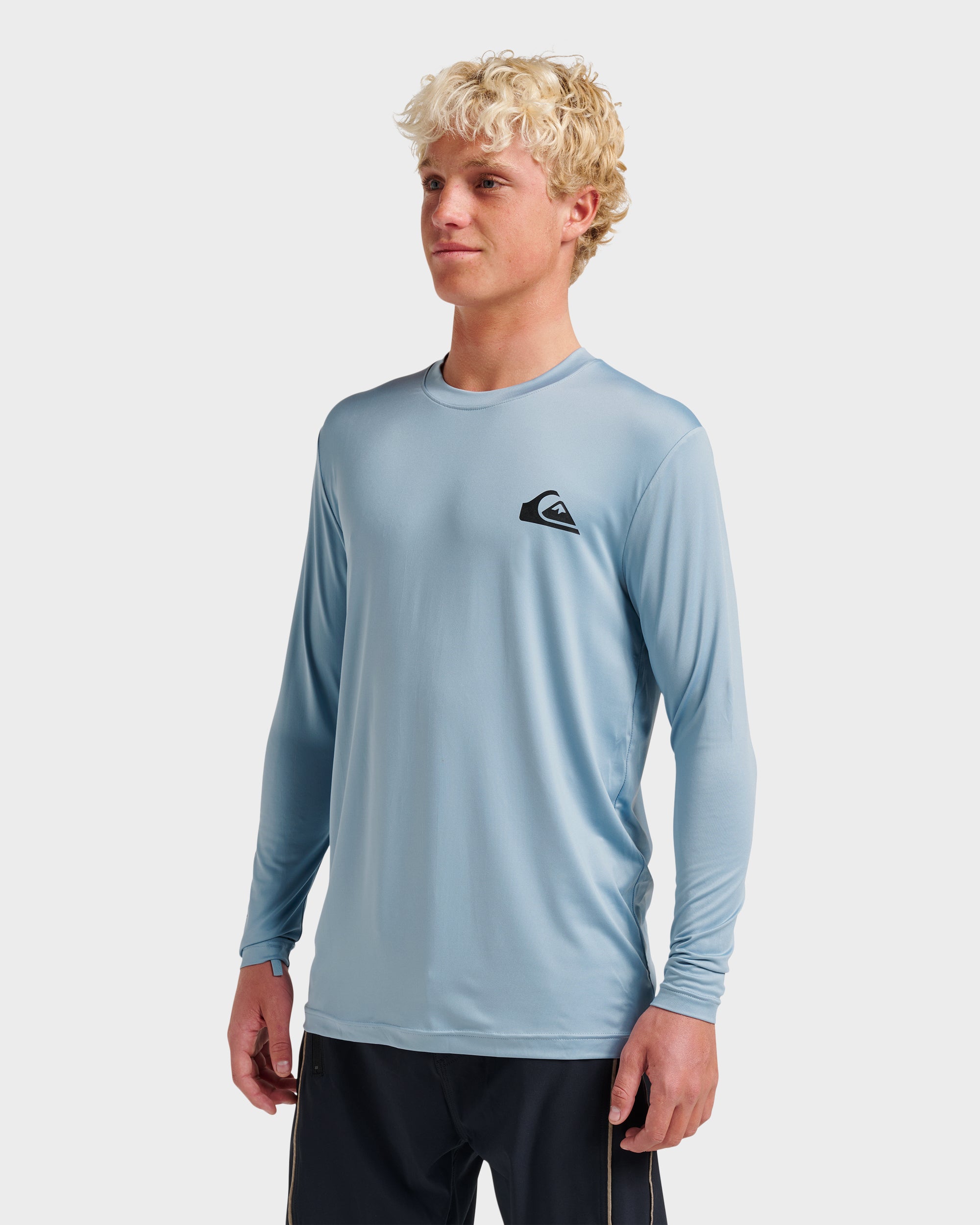 Everyday Long Sleeve Surf Tee - Ashley Blue - Image 3