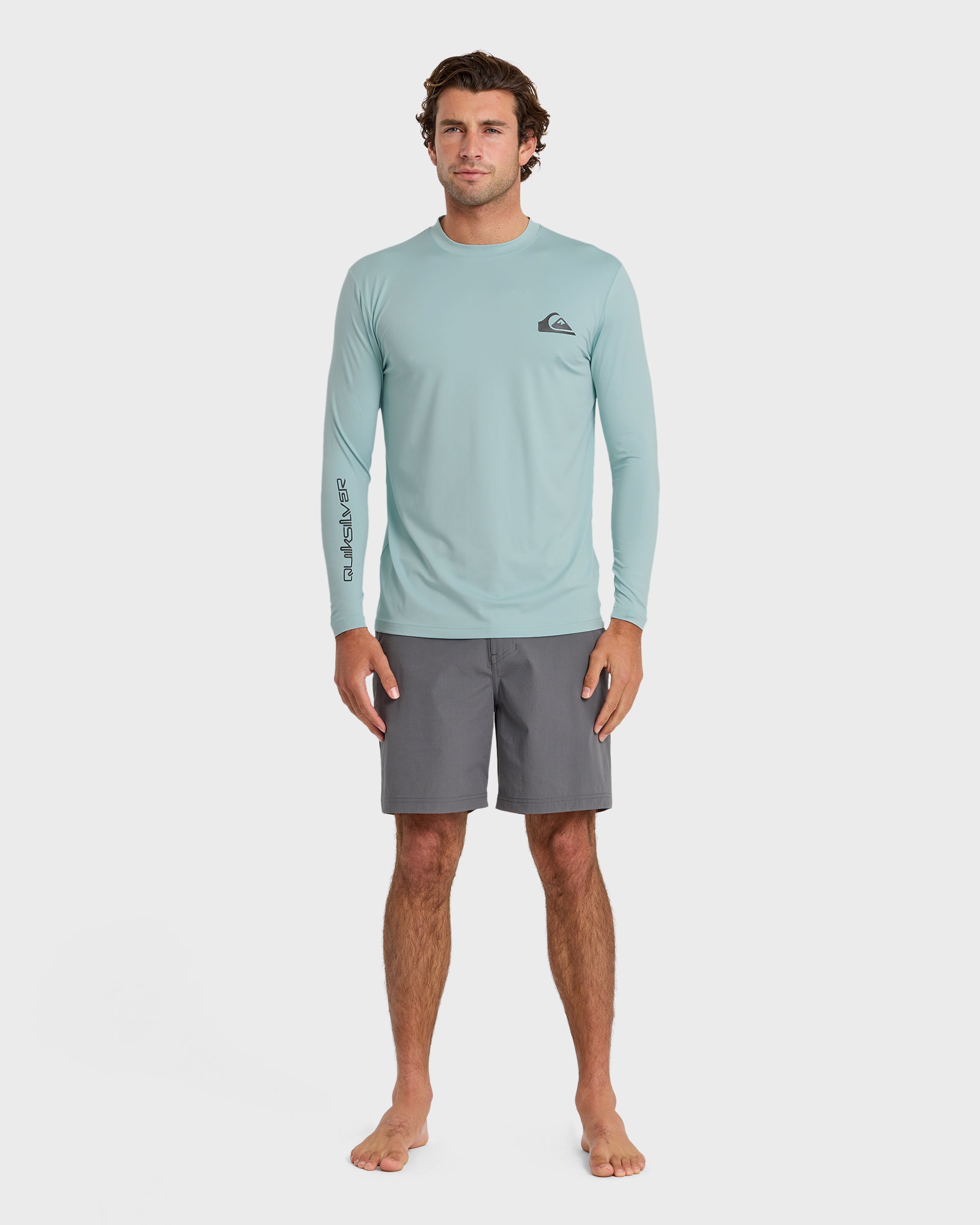 Everyday Long Sleeve Surf Tee - Blue Haze - Image 3