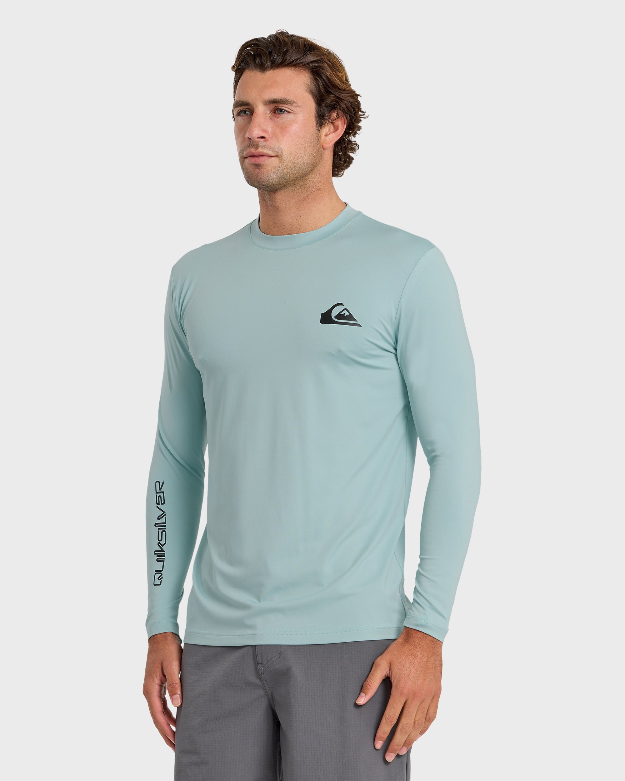 Everyday Long Sleeve Surf Tee - Blue Haze - Image 4
