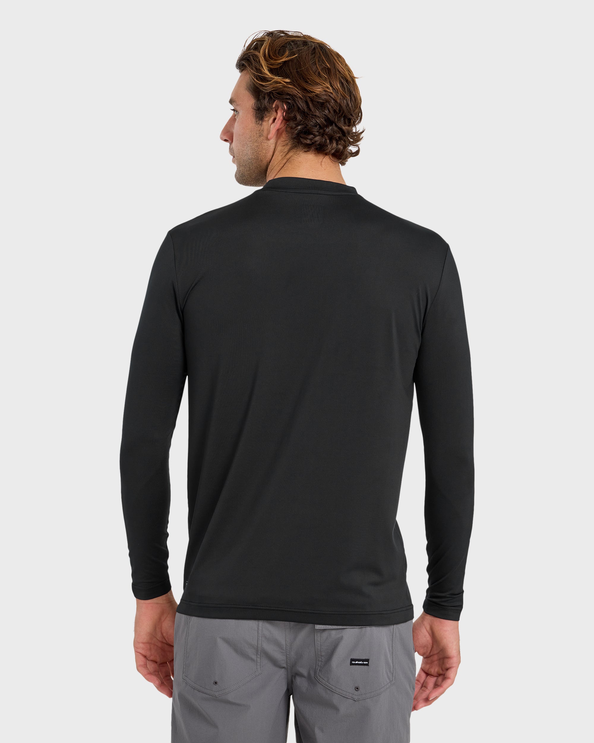 Everyday Long Sleeve Surf Tee - Black - Image 2