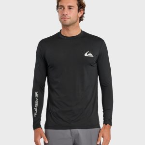 Everyday Long Sleeve Surf Tee - Black