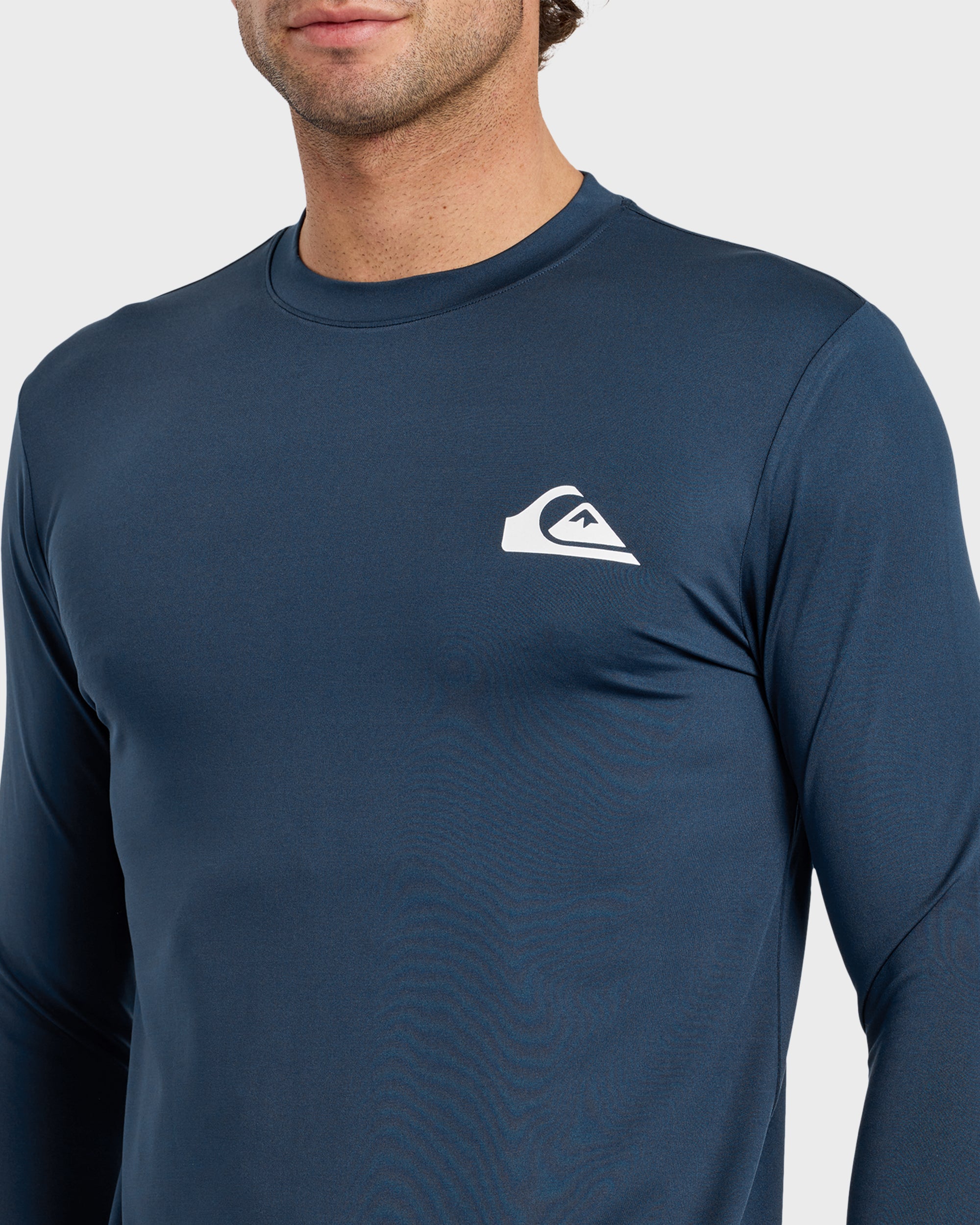 Everyday Long Sleeve Surf Tee - Dark Denim - Image 5