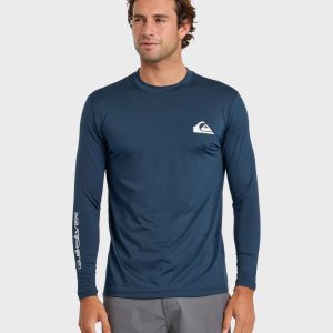 Everyday Long Sleeve Surf Tee - Dark Denim