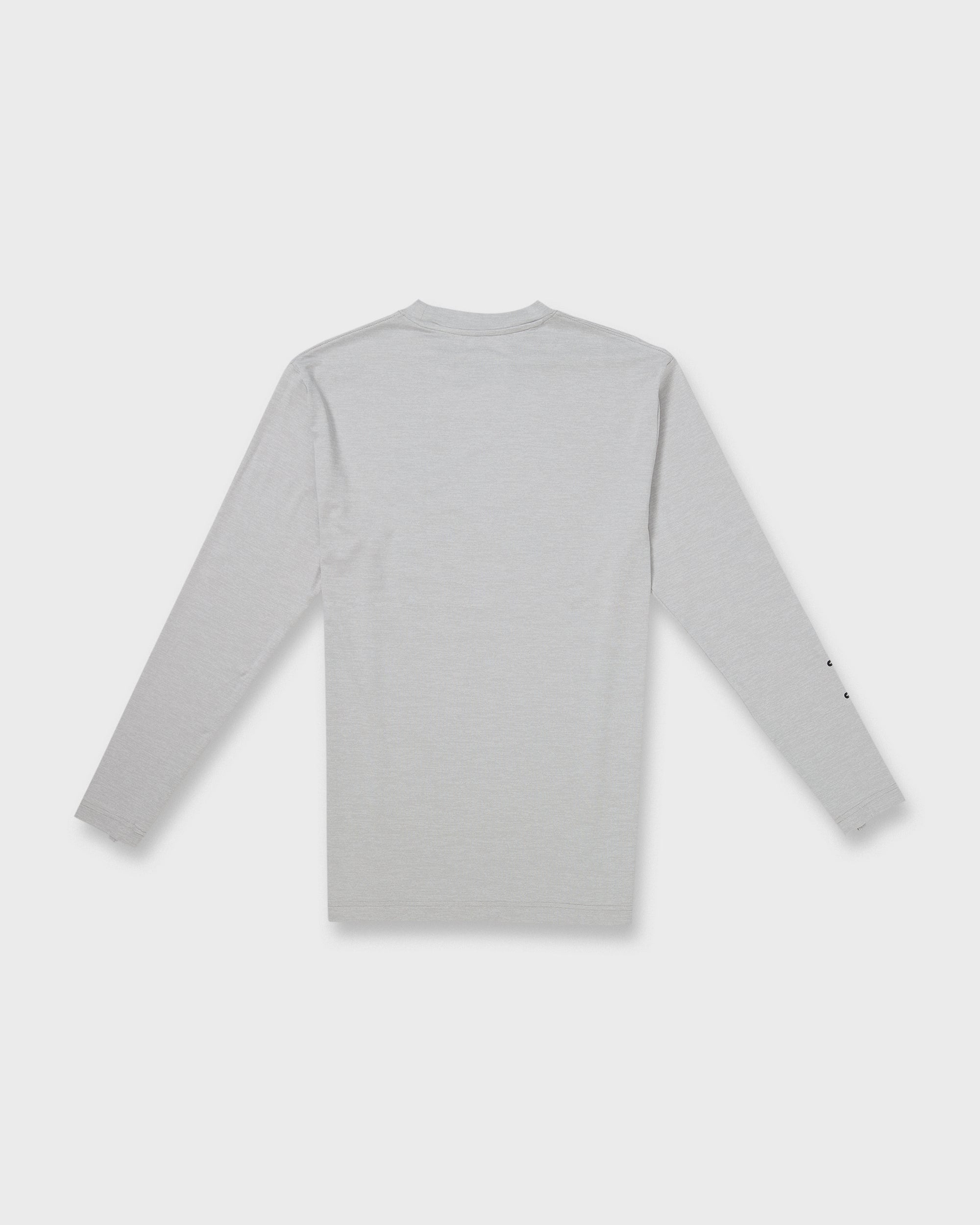 Everyday Long Sleeve Surf Tee - Light Grey Hth - Image 8