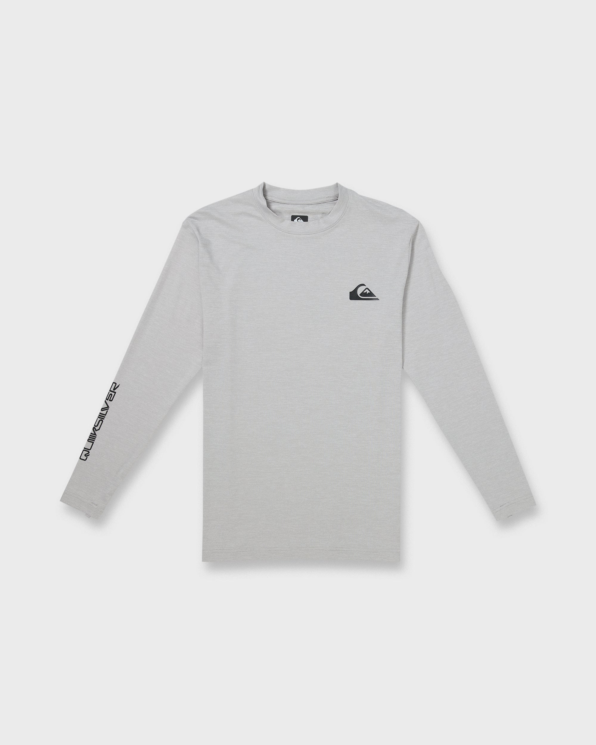 Everyday Long Sleeve Surf Tee - Light Grey Hth - Image 7