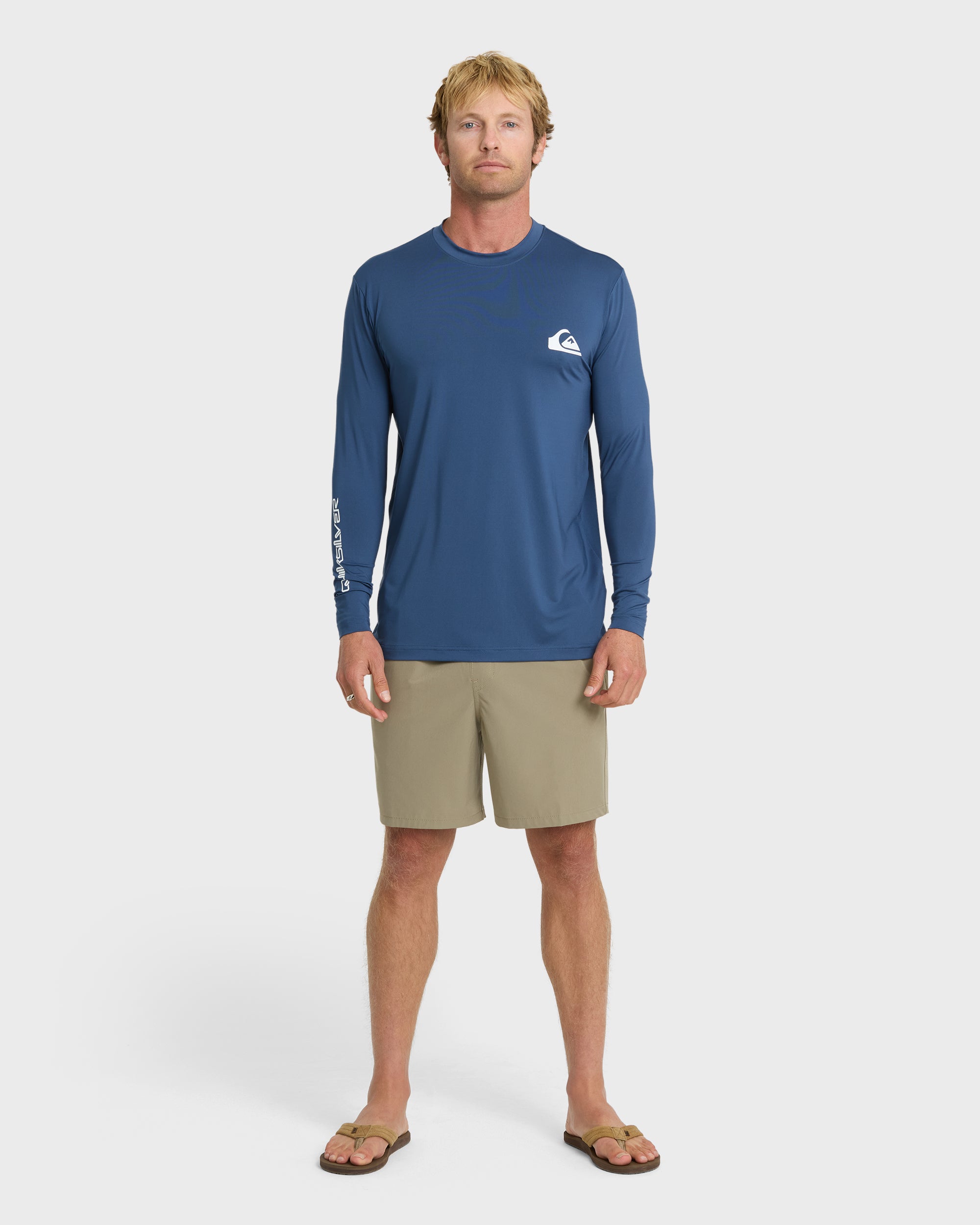 Everyday Long Sleeve Surf Tee - Navy - Image 3