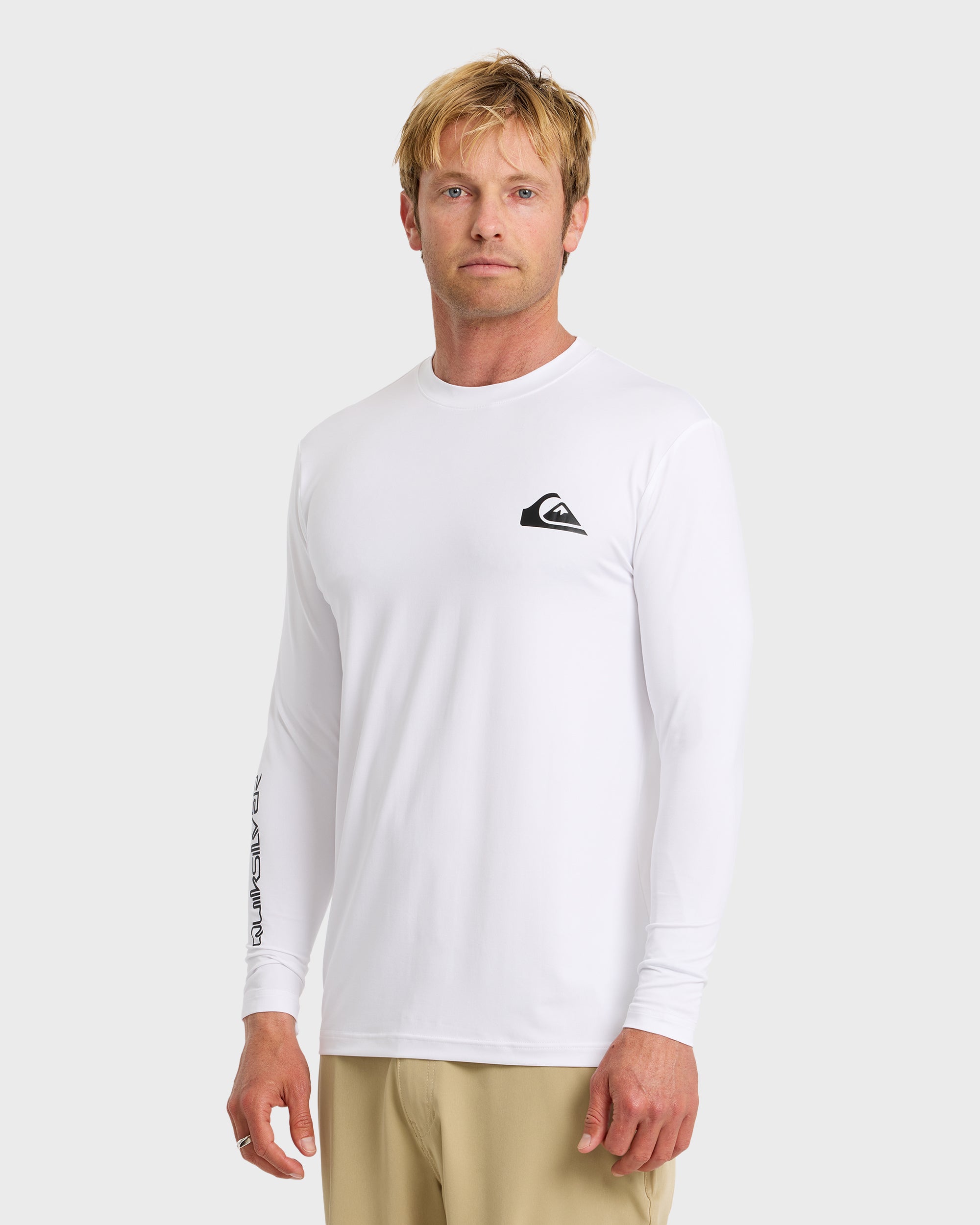 Everyday Long Sleeve Surf Tee - White - Image 4