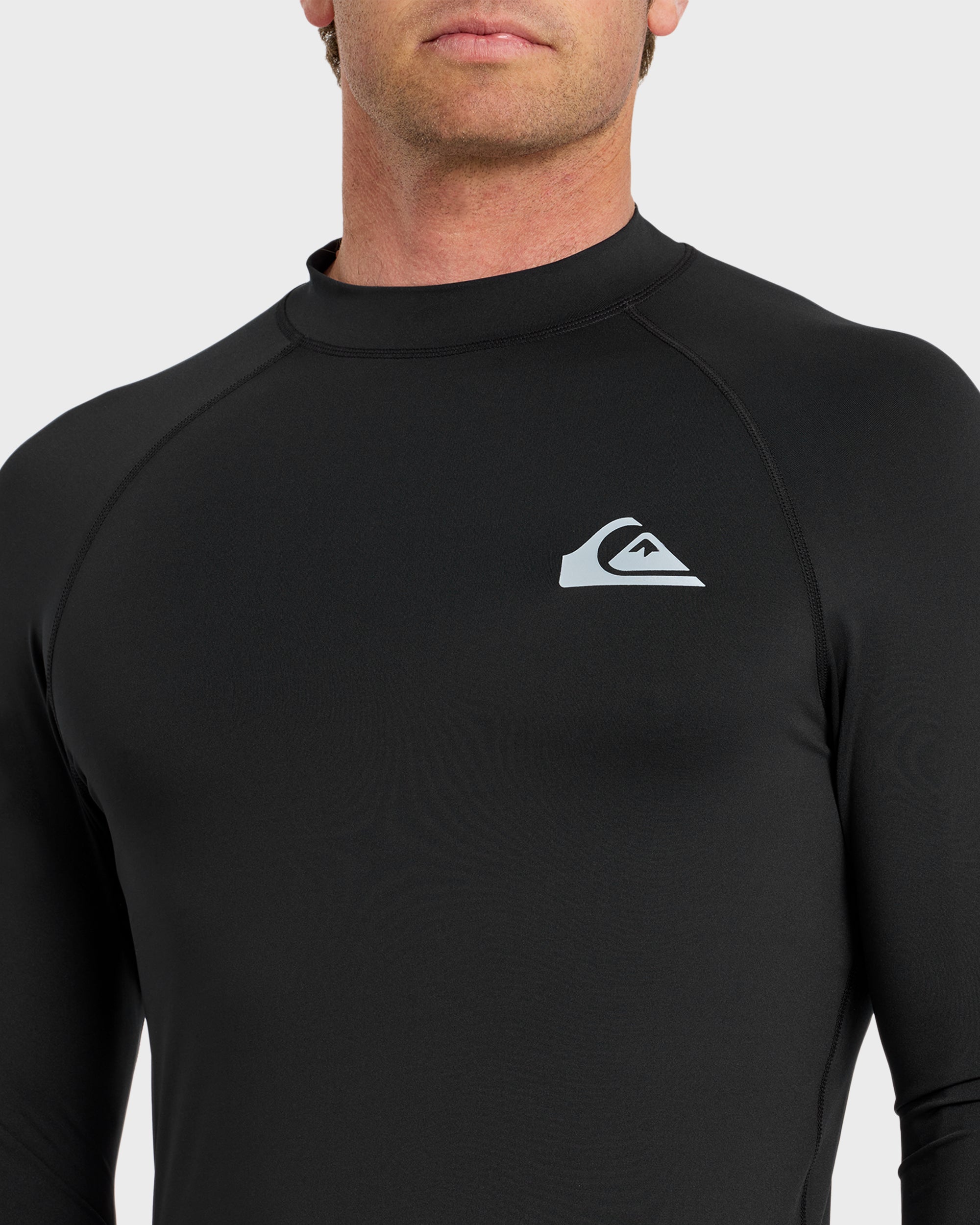 Everyday UPF 50 Long Sleeve Rashguard - Black - Image 5