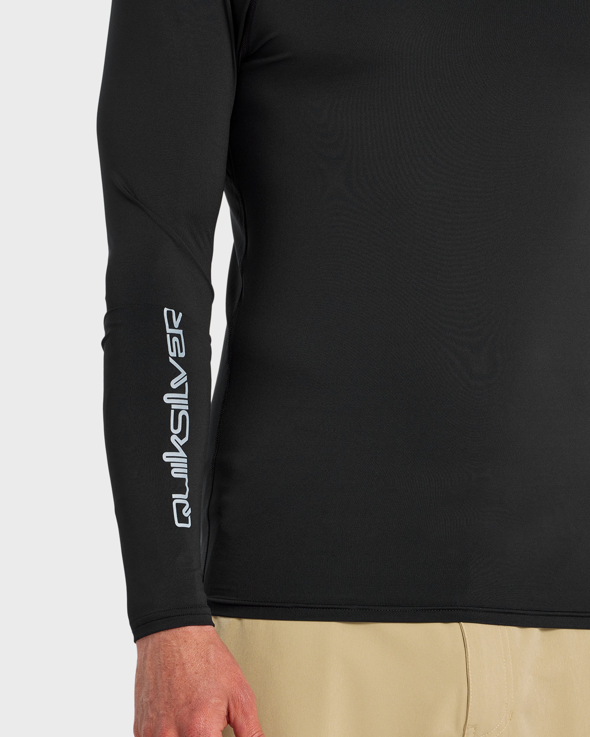 Everyday UPF 50 Long Sleeve Rashguard - Black - Image 6