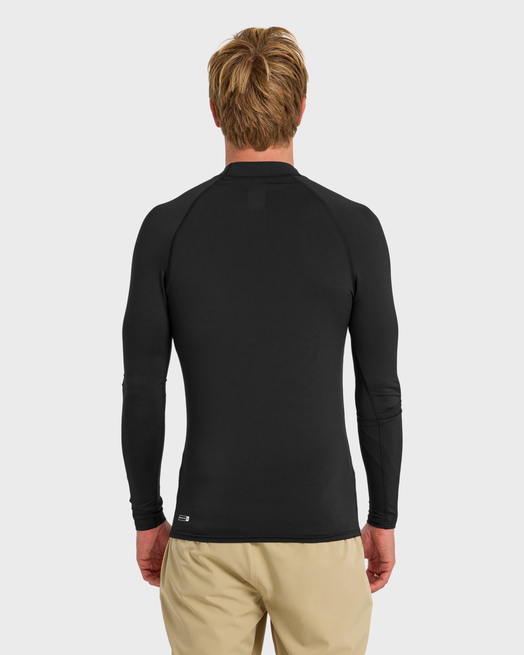 Everyday UPF 50 Long Sleeve Rashguard - Black - Image 2
