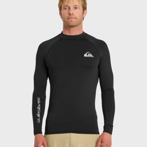 Everyday UPF 50 Long Sleeve Rashguard - Black