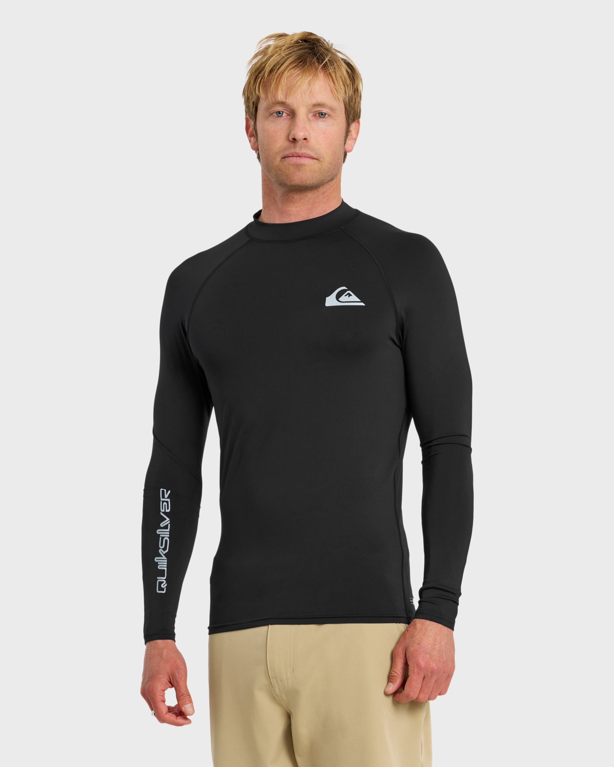 Everyday UPF 50 Long Sleeve Rashguard - Black - Image 4