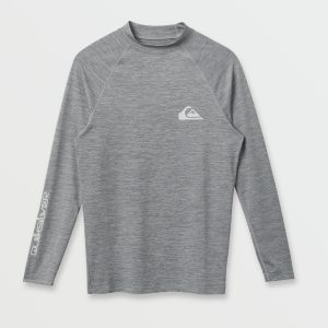 Everyday UPF 50 Long Sleeve Rashguard - Smoked Gray Heather