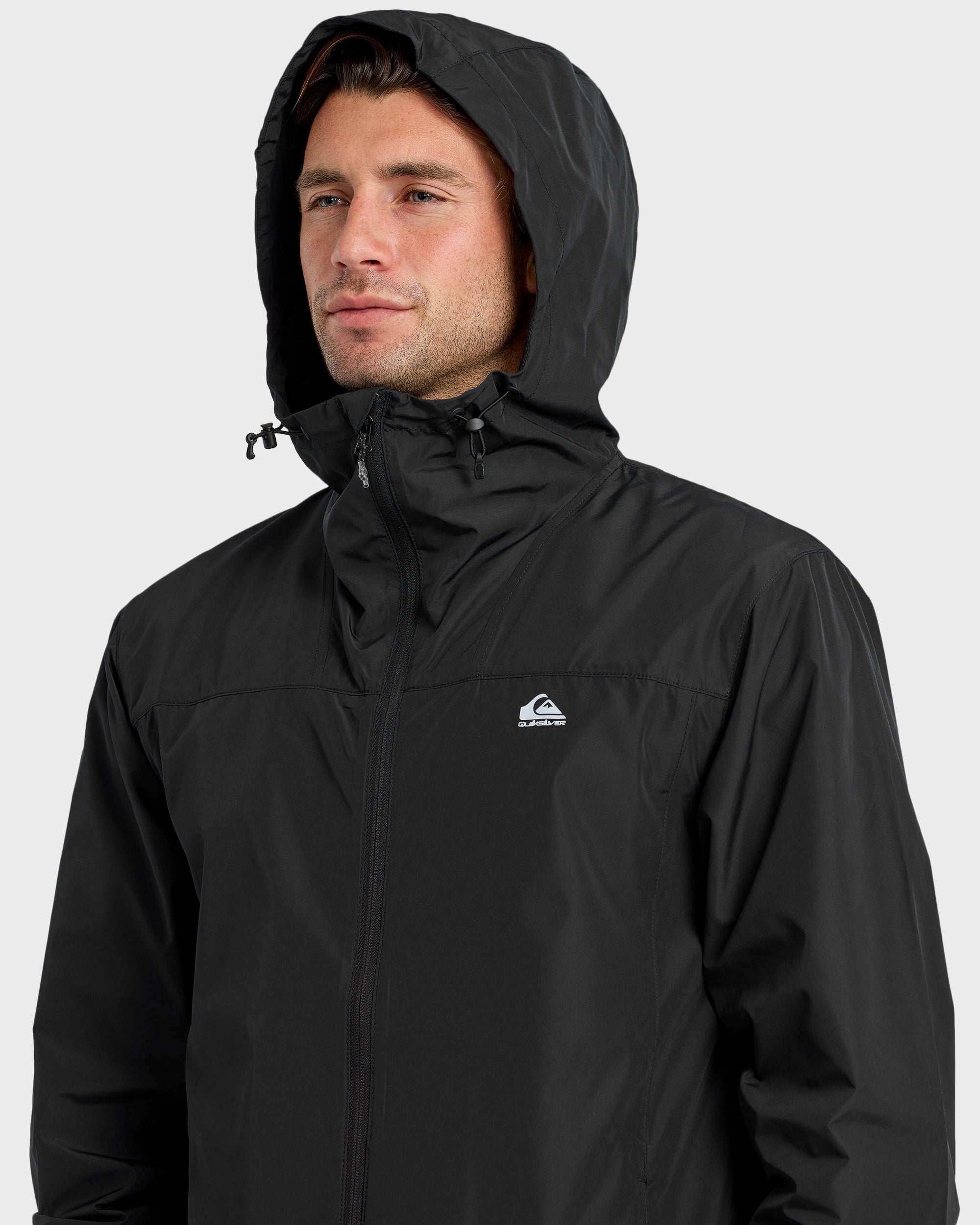 Overcast Windbreaker - Black - Image 5