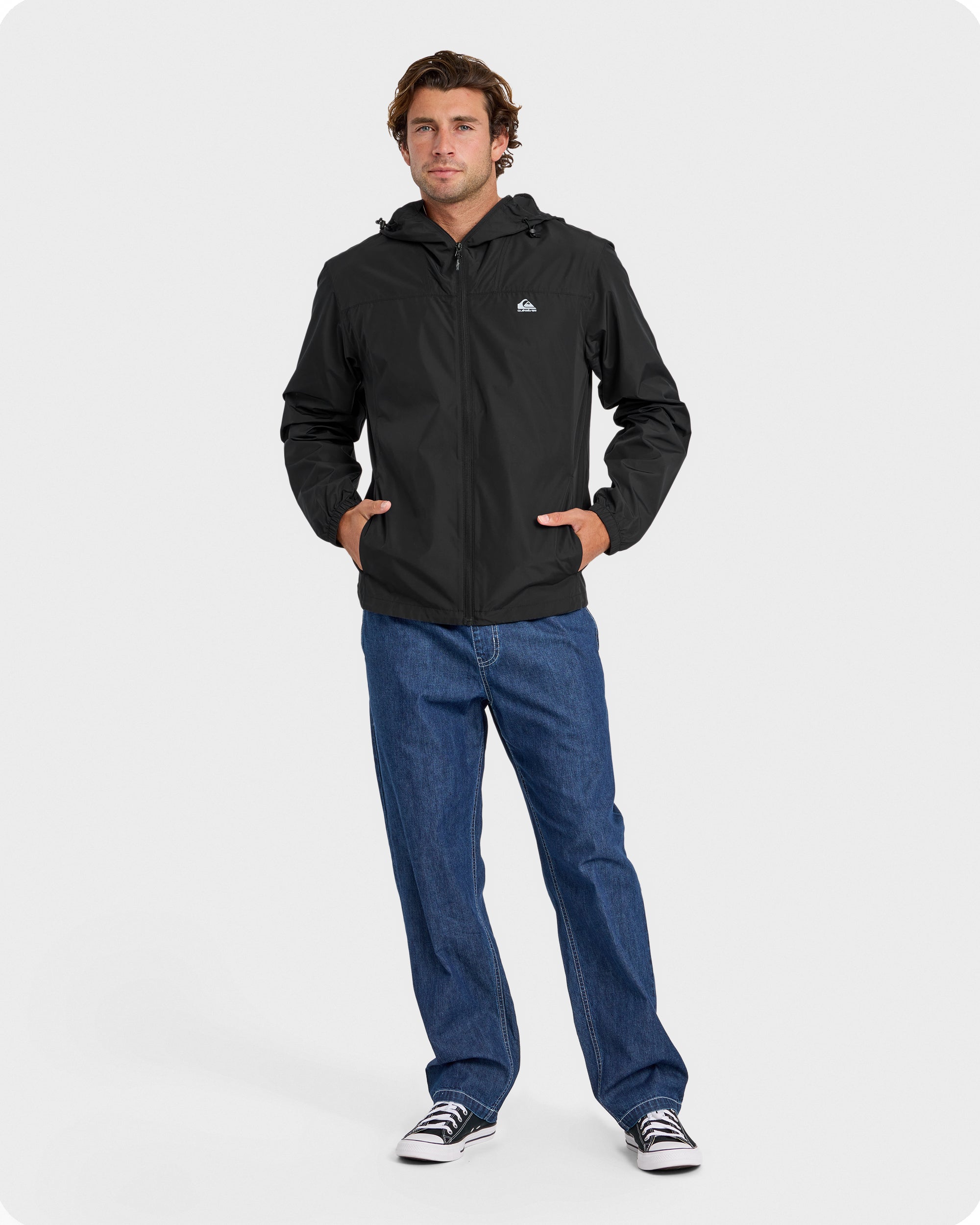 Overcast Windbreaker - Black - Image 3