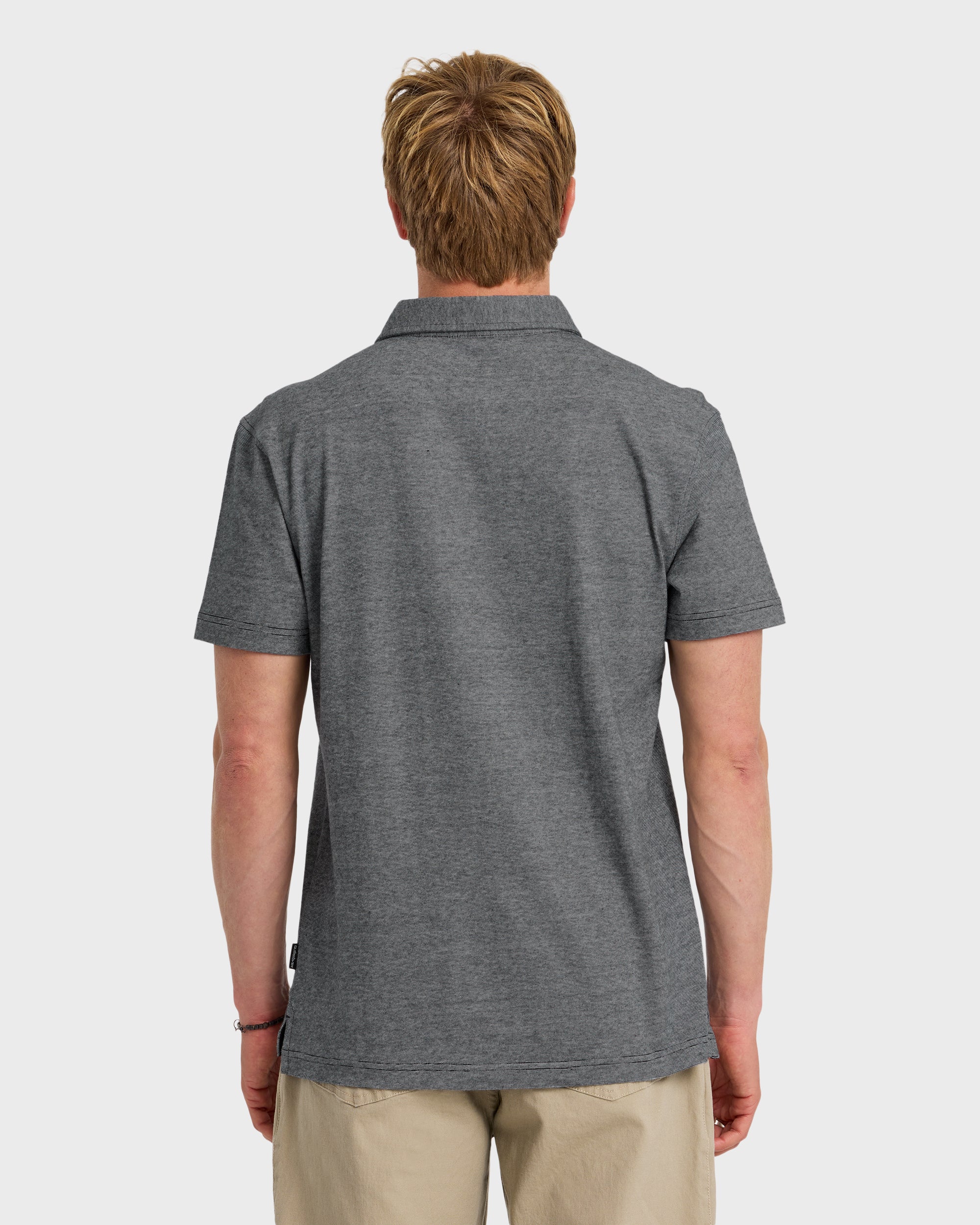 Sunset Cruise Polo Shirt - Black - Image 3