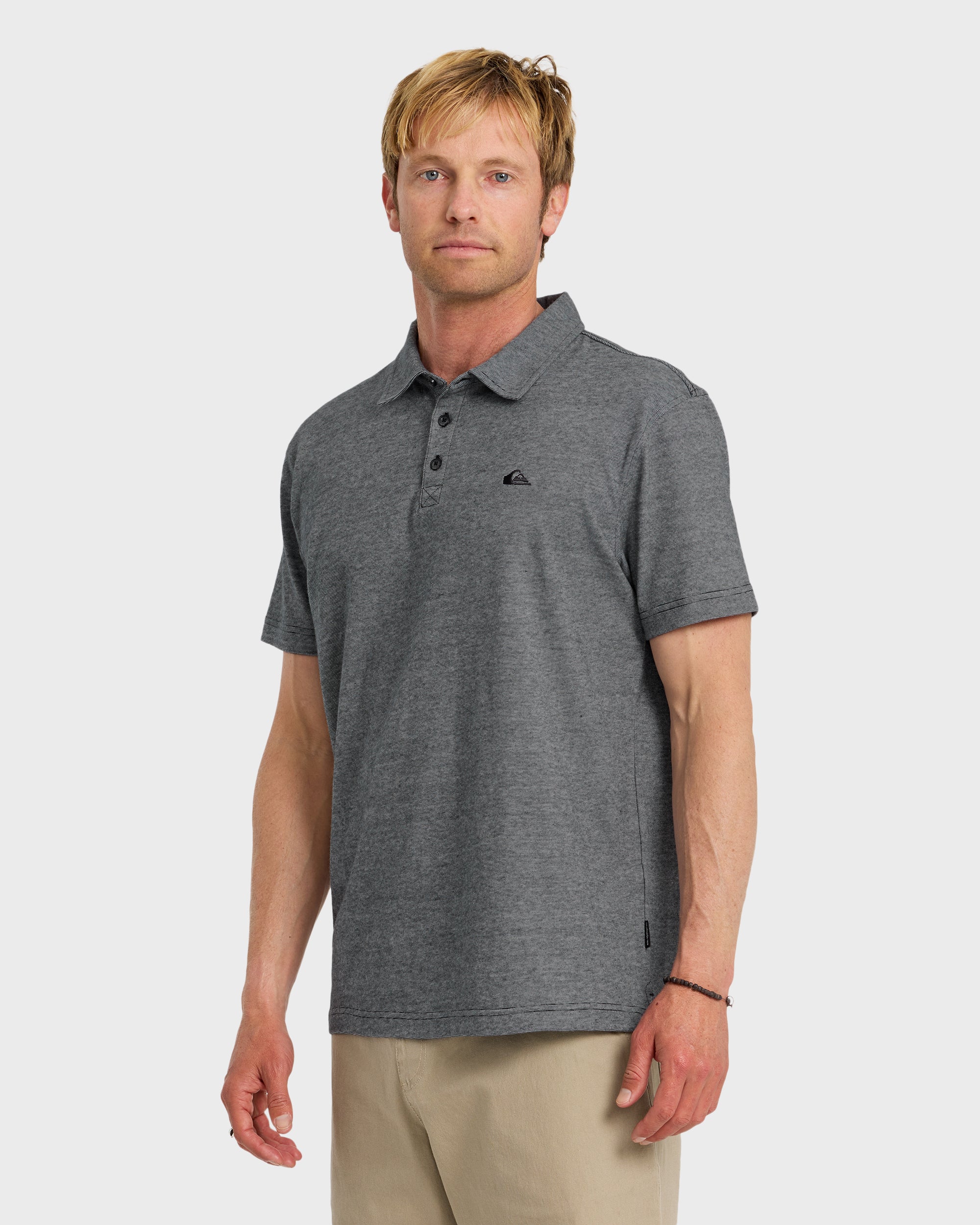 Sunset Cruise Polo Shirt - Black - Image 5