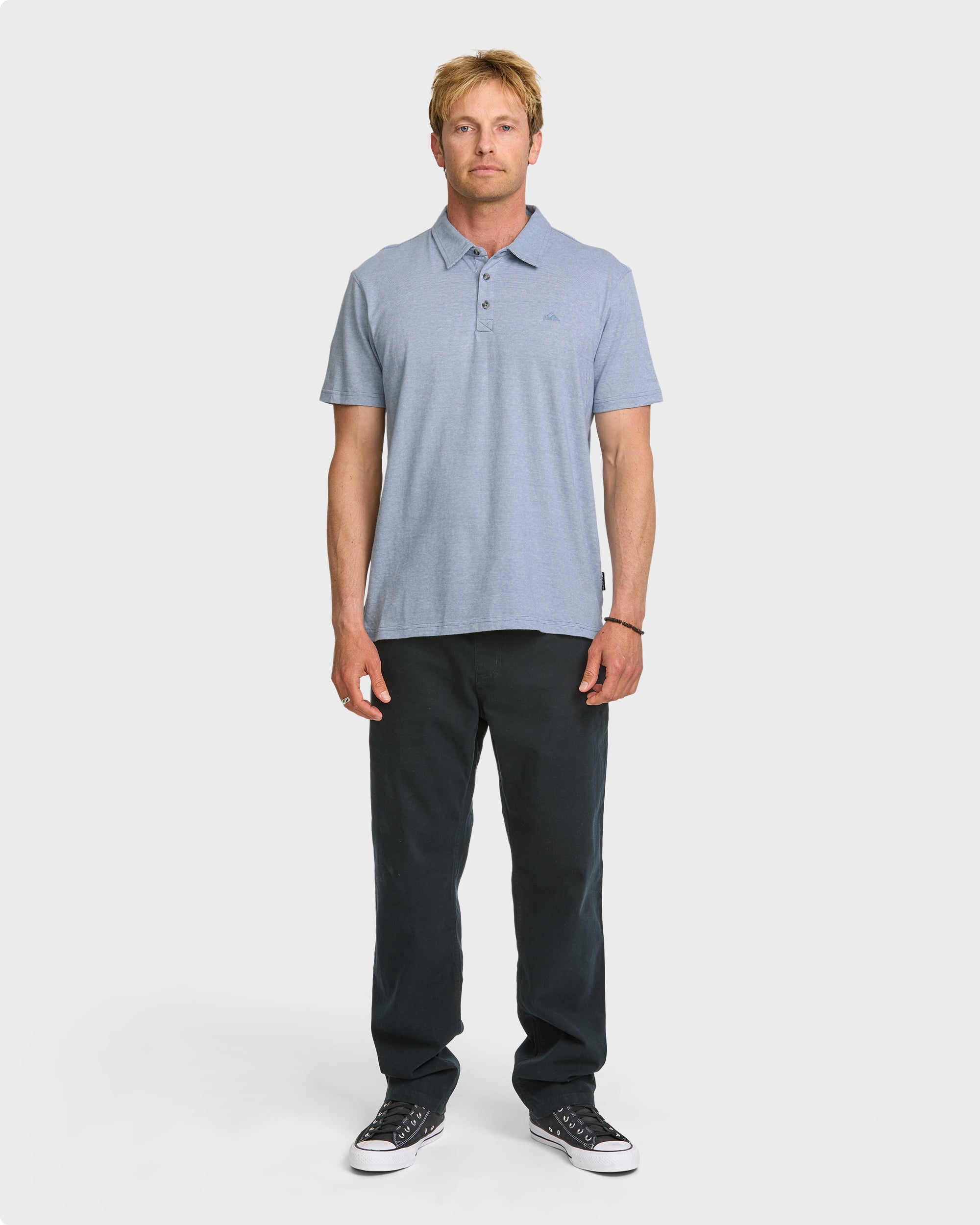 Sunset Cruise Polo Shirt - Copen Blue - Image 3