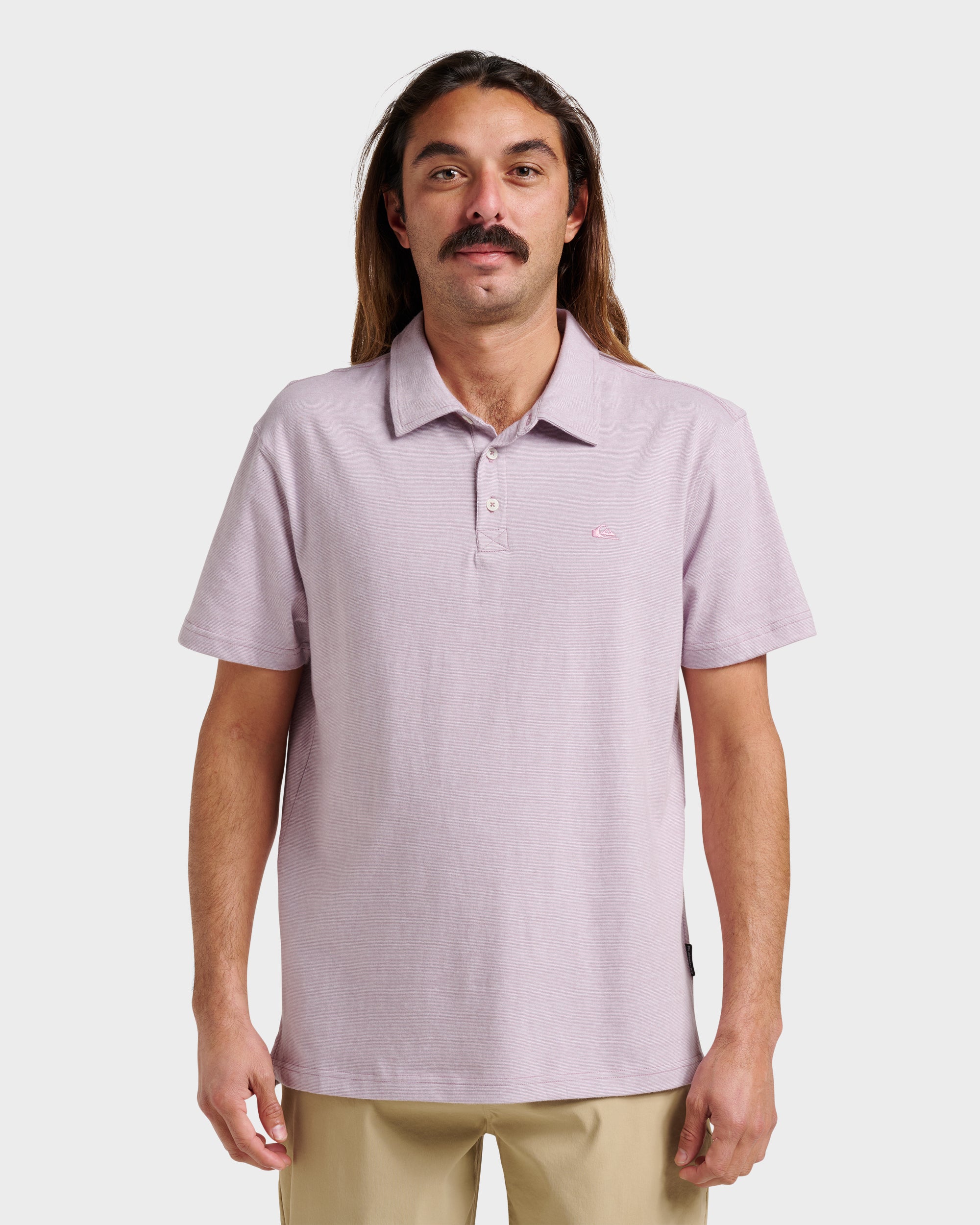 Sunset Cruise Polo Shirt - Elderberry
