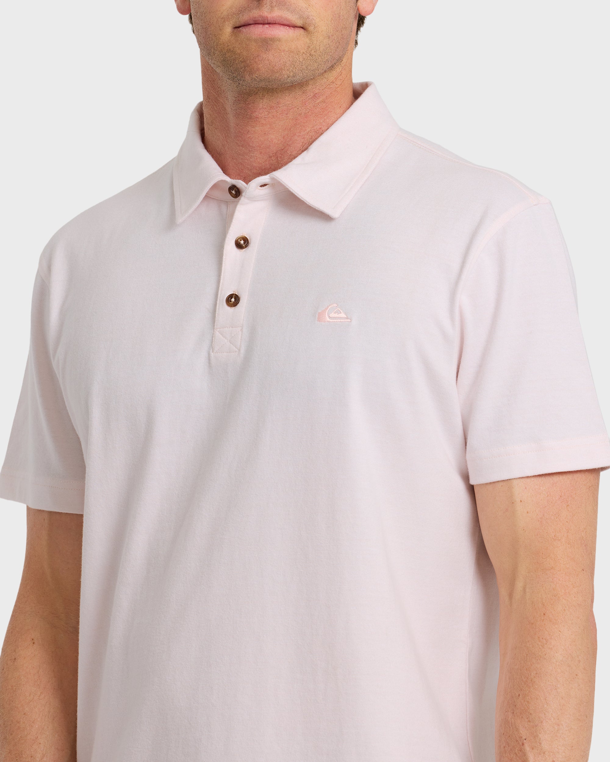 Sunset Cruise Polo Shirt - Rosewater - Image 5