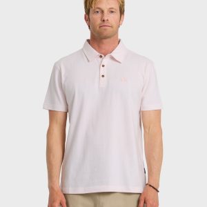Sunset Cruise Polo Shirt - Rosewater