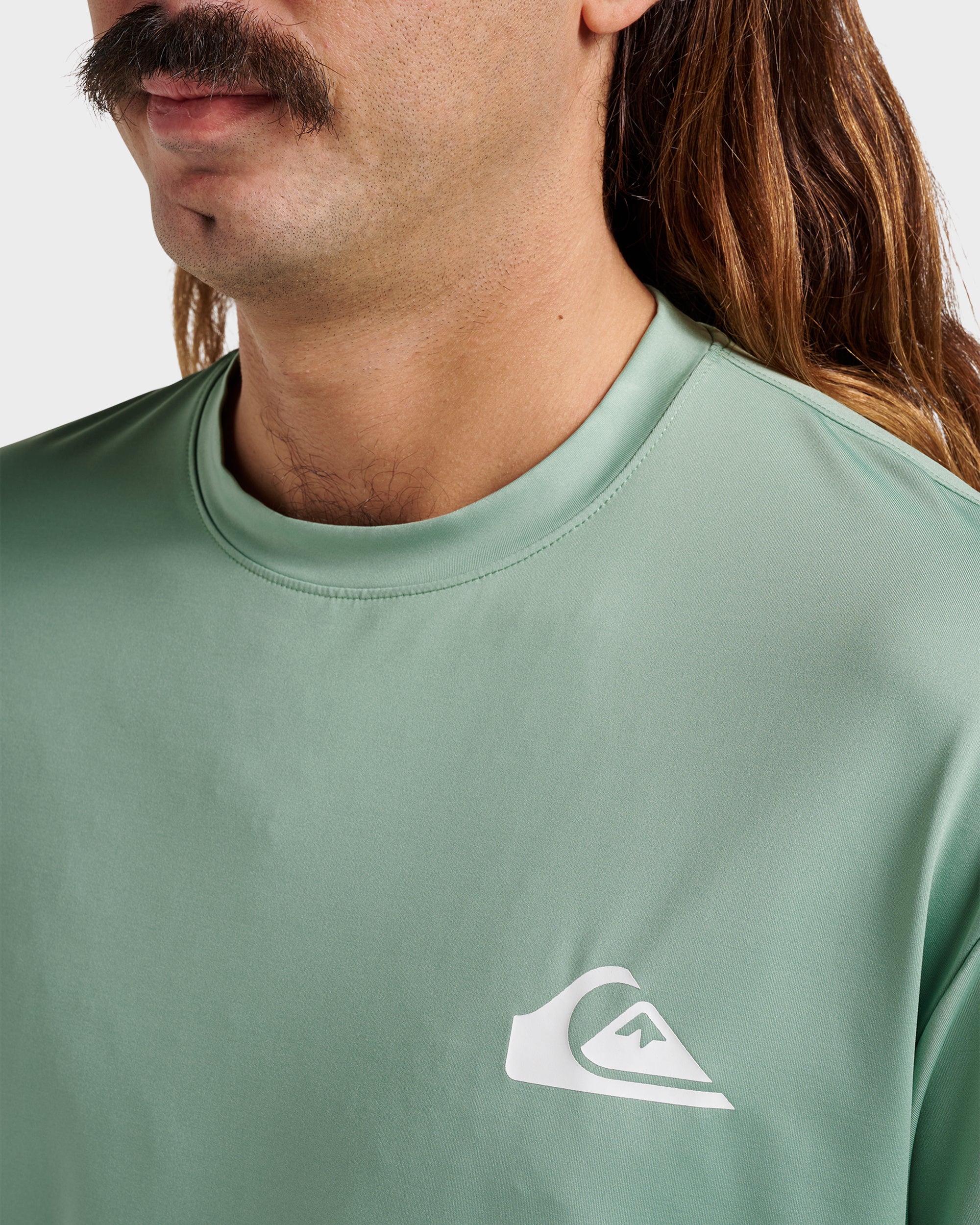 Everyday Short Sleeve Surf Tee - Granite Green - Image 4