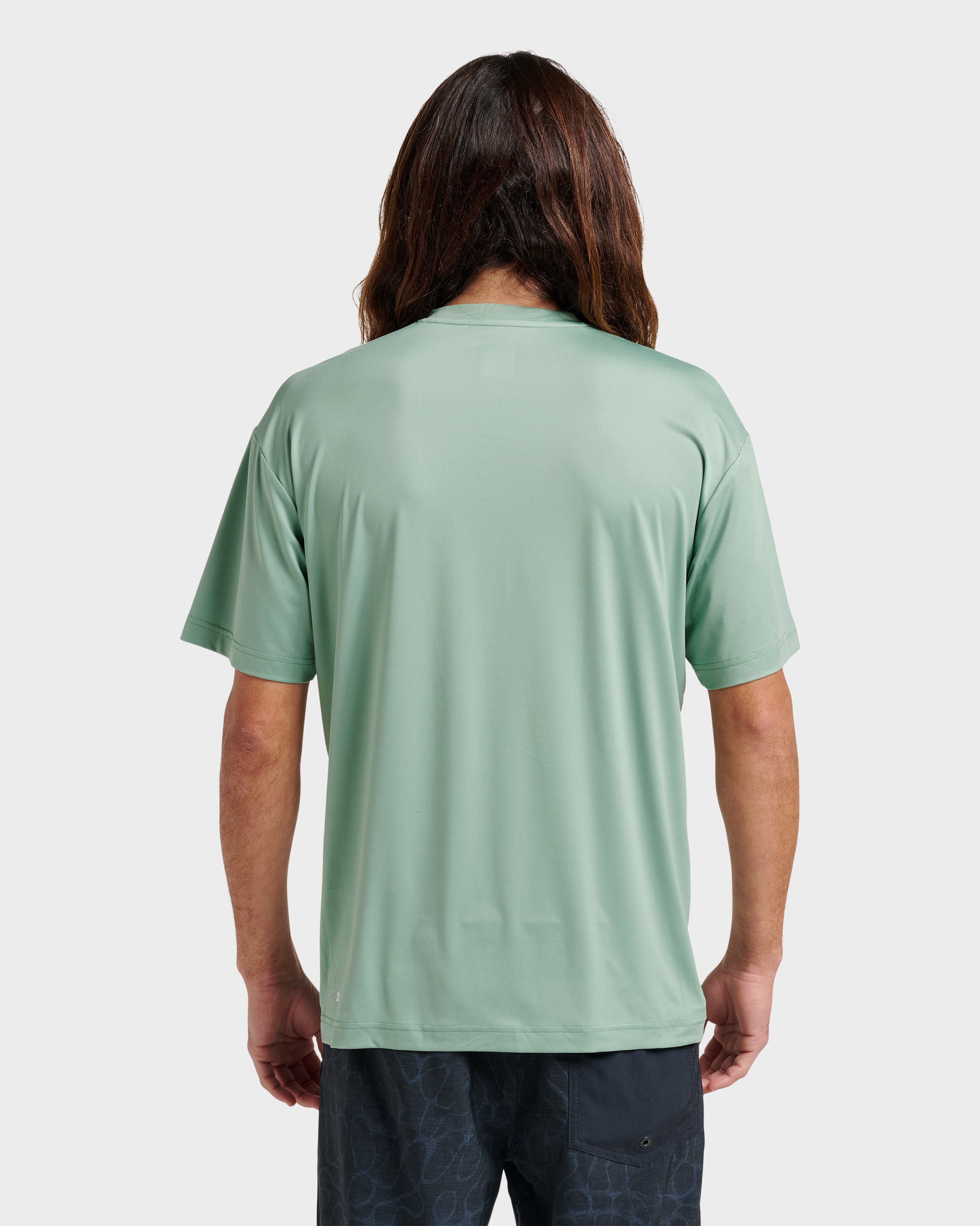 Everyday Short Sleeve Surf Tee - Granite Green - Image 2